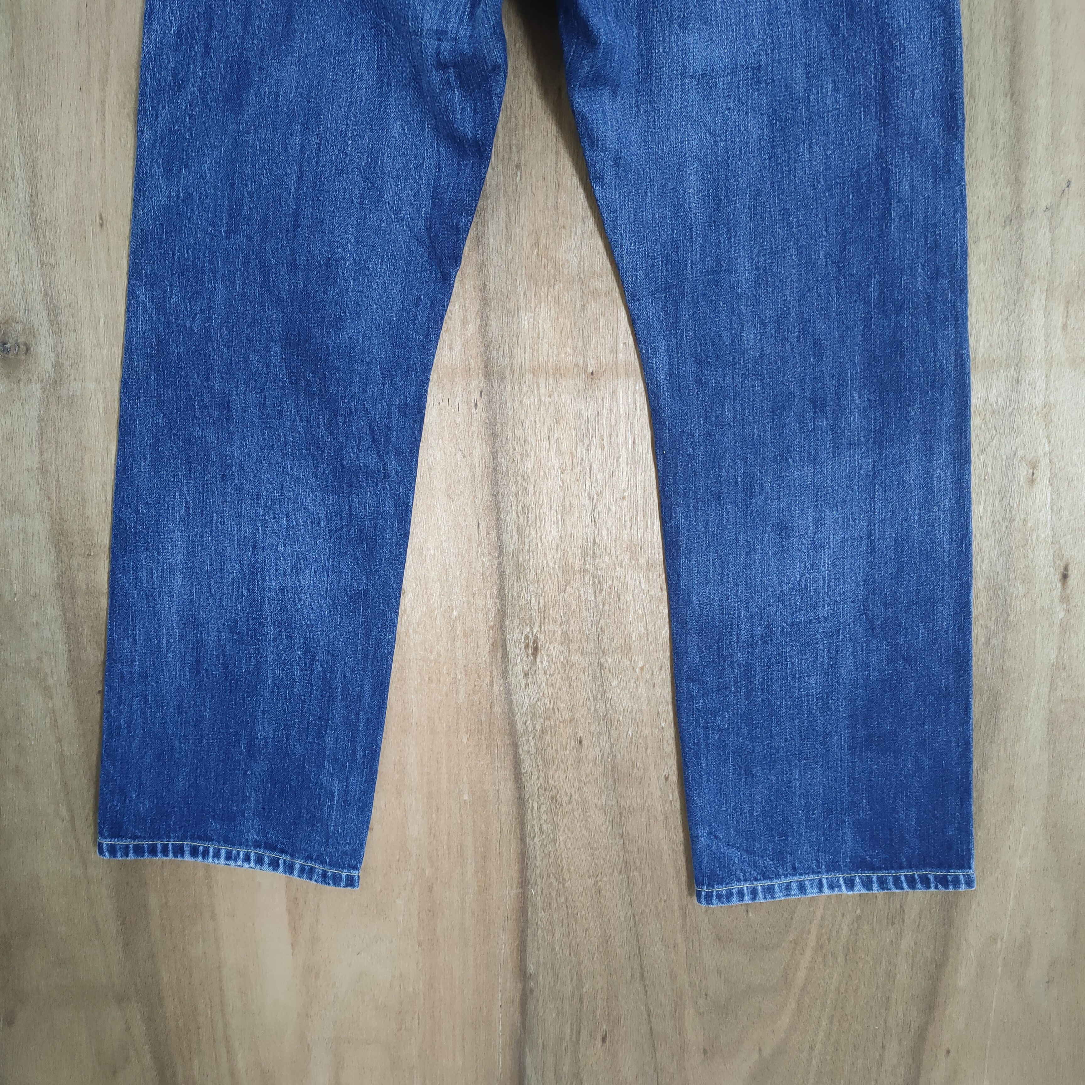 Japanese Brand VINTAGE JAPANESE SELVEDGE FADED MUD WASH JEANS PANTS Size US 33 - 10 Thumbnail