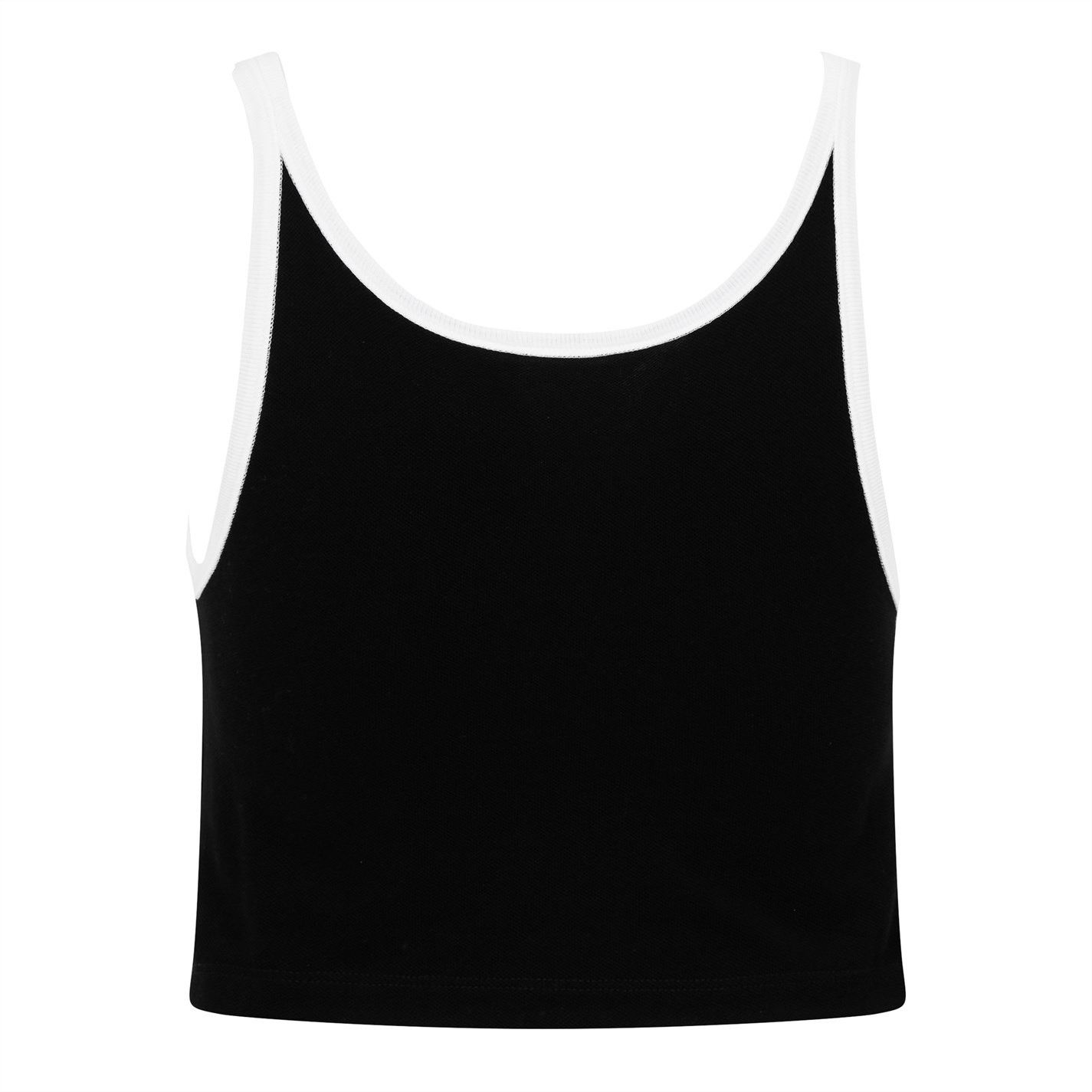 Palm Angels o1g2r1mq0325 Crop Top in Black & Off White Size M / US 6-8 / IT 42-44 - 2 Thumbnail