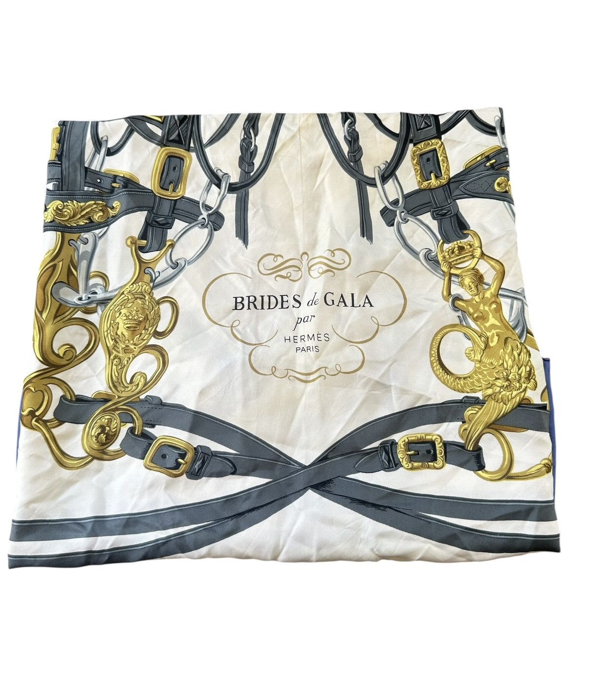 Hermes 90s Hermes Brides de gala silk scarves Size ONE SIZE - 2 Thumbnail