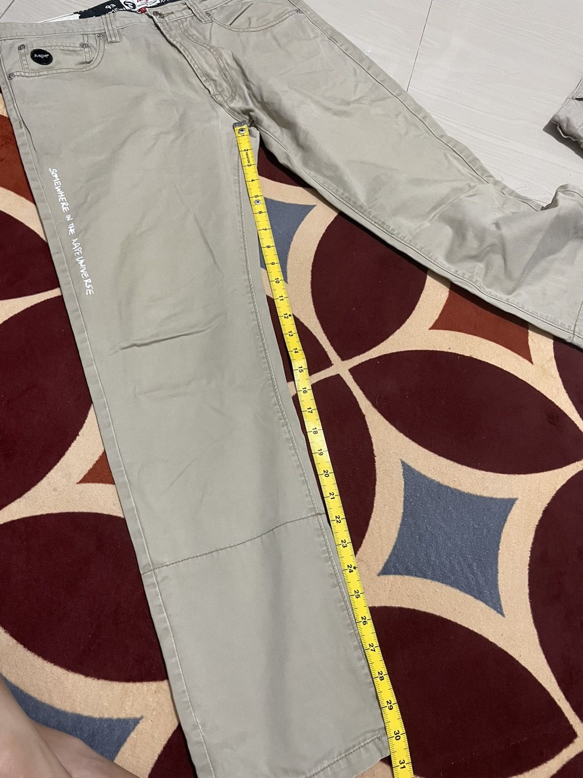 Aape CRAZY Aape chinos AOP Size US 35 - 11 Thumbnail