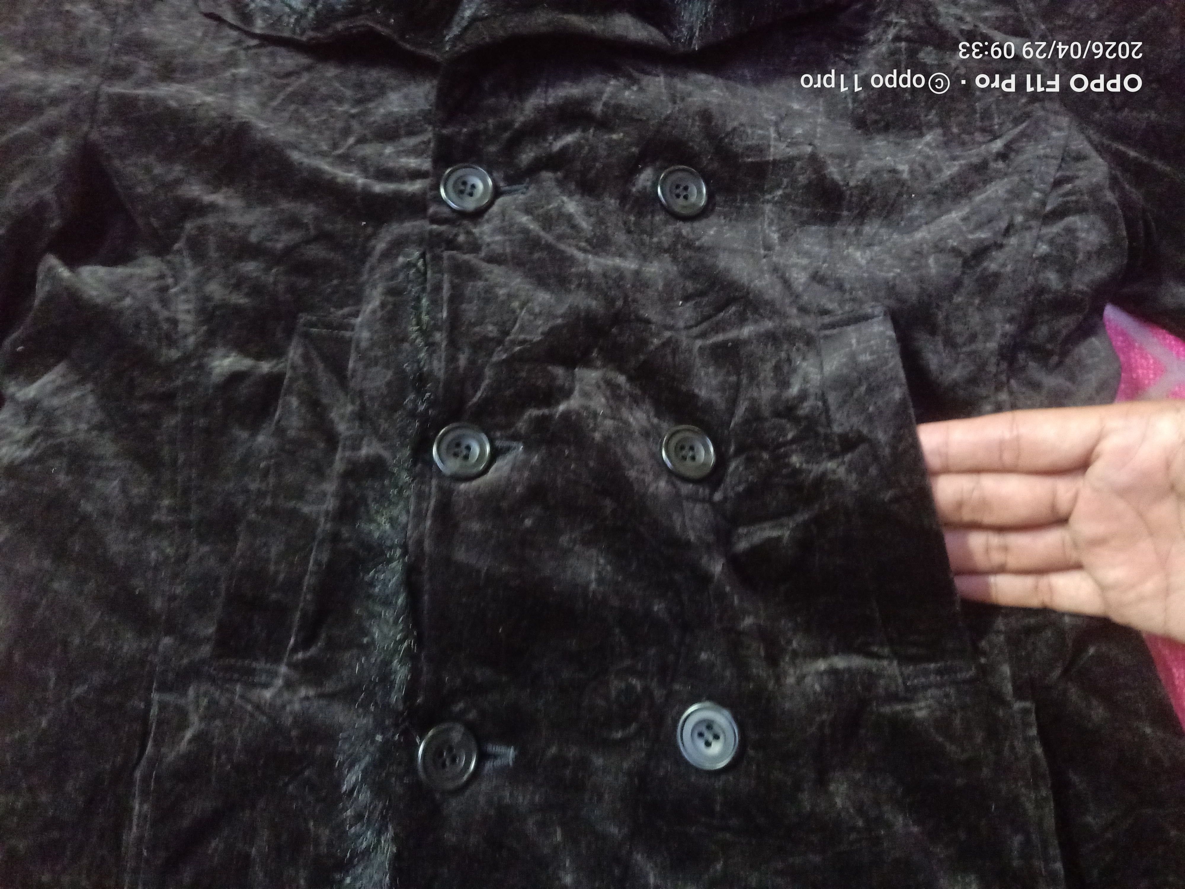 Tornado Mart 💥Tornado Mart Double Collar Long Coat Jacket Men 💥 Size US L / EU 52-54 / 3 - 7 Thumbnail