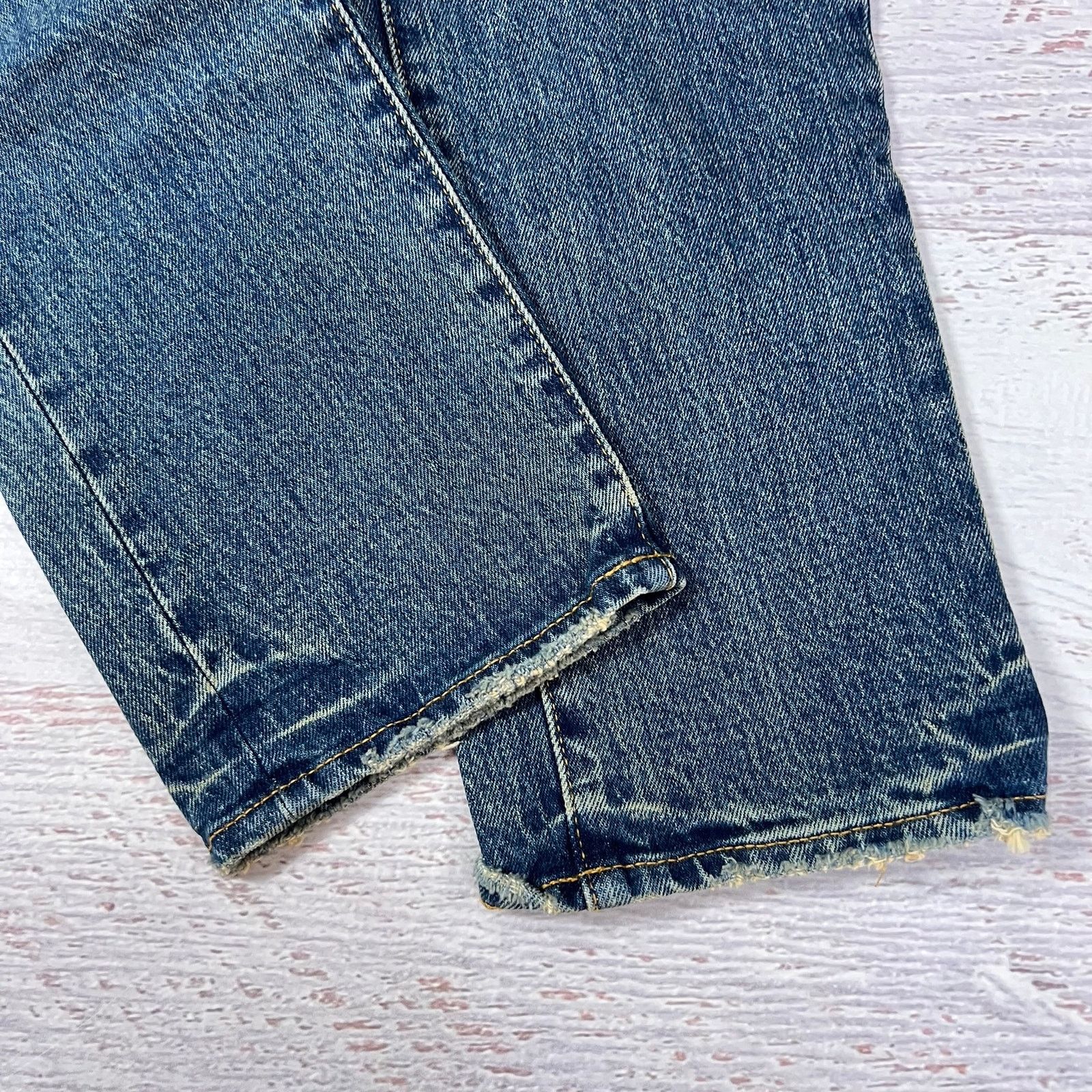 Purple PURPLE Brand Square Patch Repair Slim Jeans 34 Indigo NWT Size US 34 / EU 50 - 7 Thumbnail