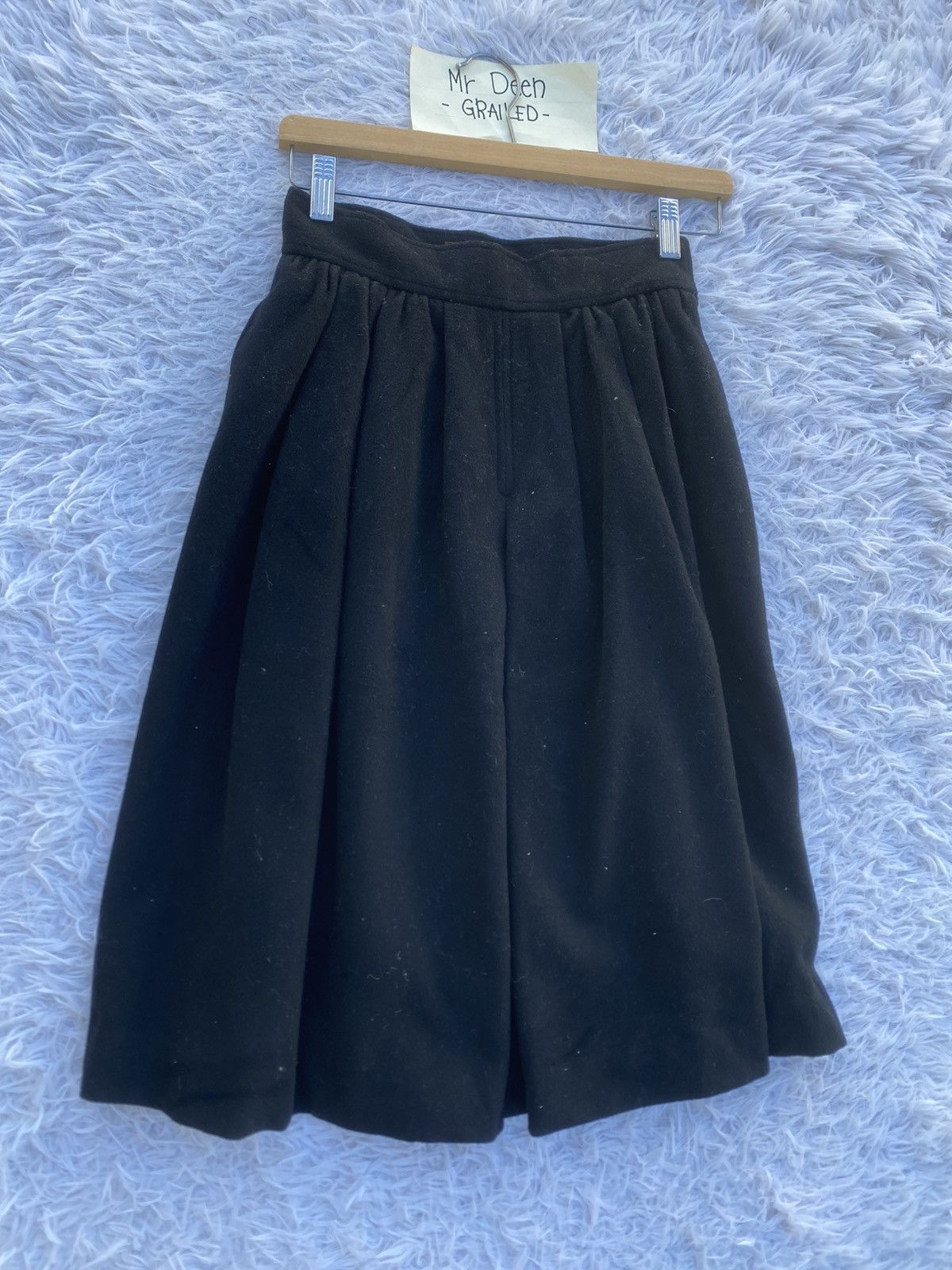 Yves Saint Laurent Rare Vintage Yves Saint Laurent YSL Wool Skirt Size 25" / US 0 / IT 36 - 2 Thumbnail