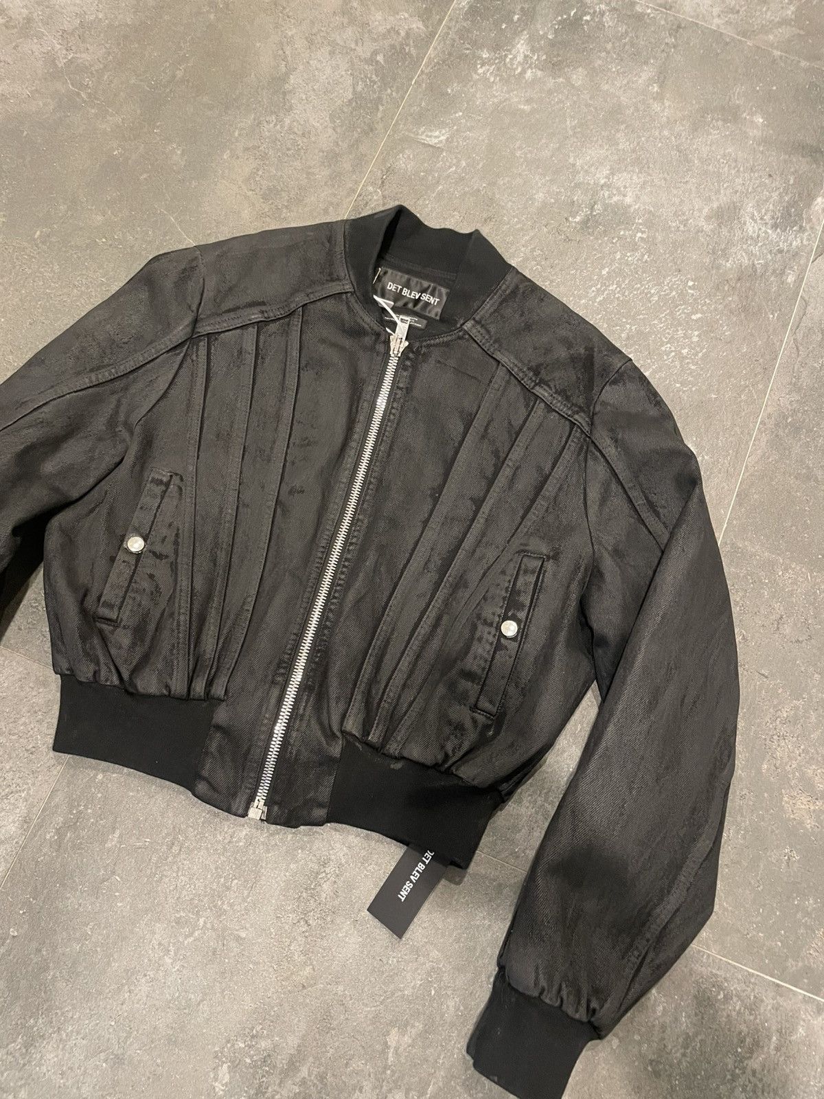 Other Det Blev Sent Waxed Locust Denim Jacket Size US M / EU 48-50 / 2 - 1 Thumbnail
