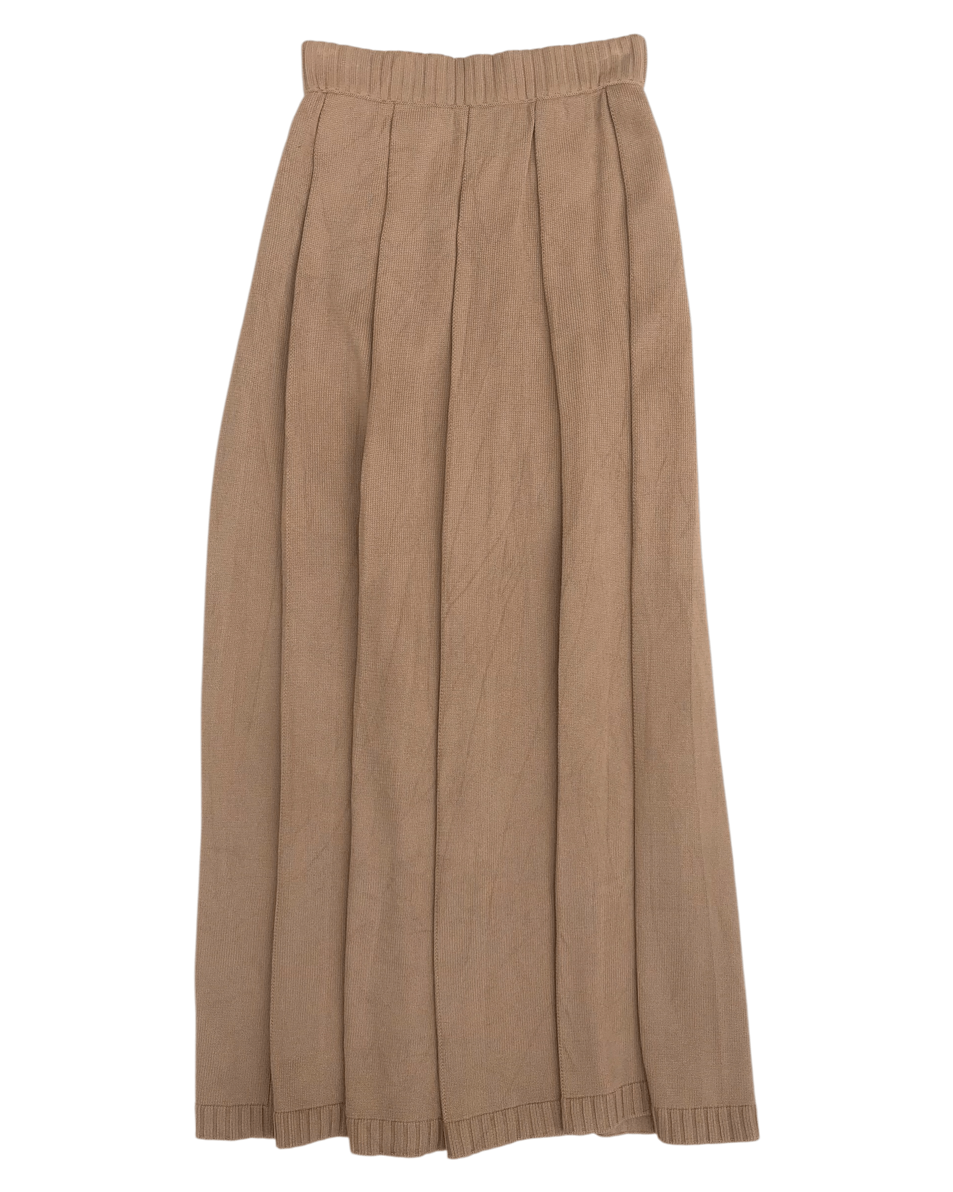 Auralee AURALEE for Ron Herman Dry Cotton Pleated Knitted Skirts Size 25" / US 0 / IT 36 - 1 Thumbnail