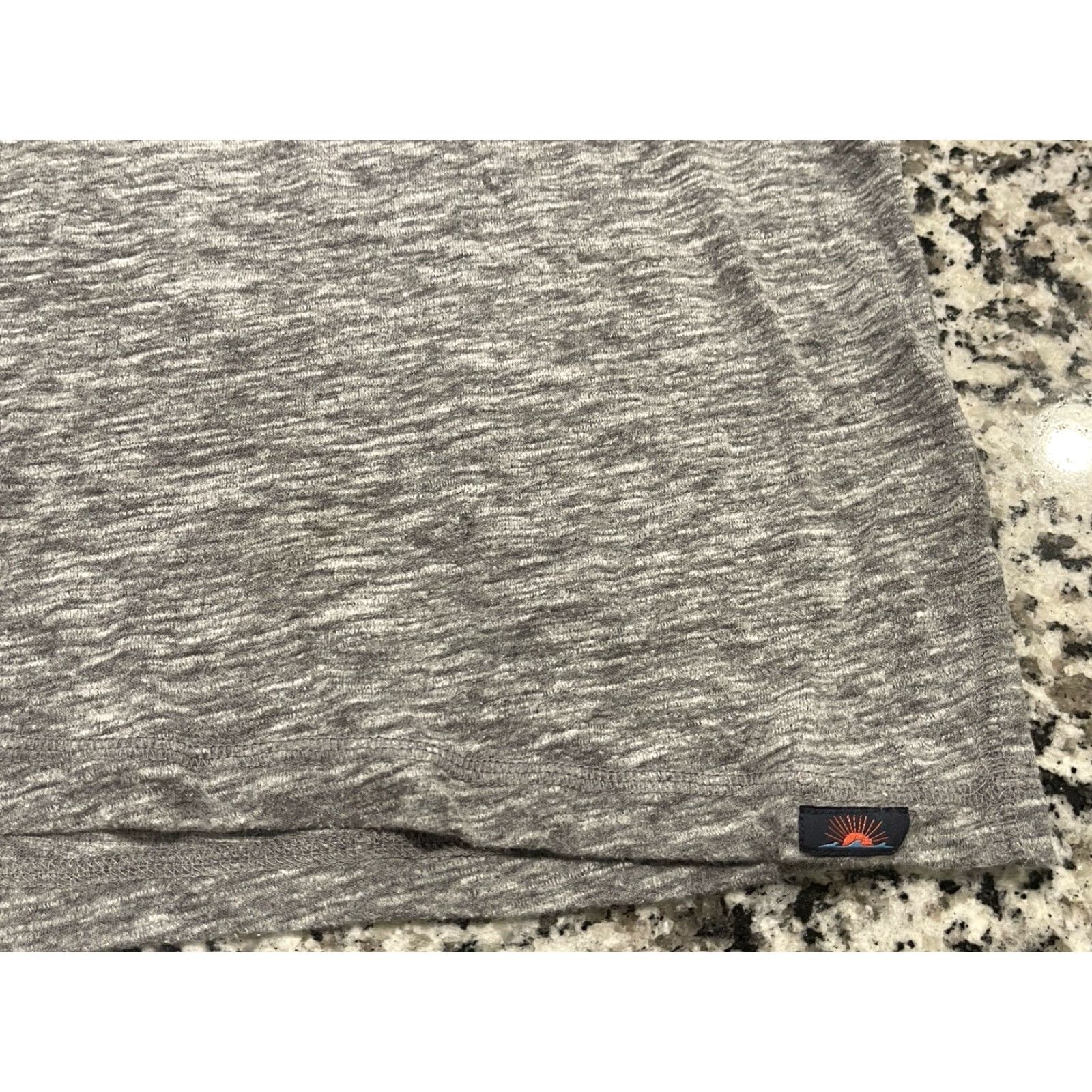 Faherty Faherty Brand Mens Shirt Gray L Short Sleeve Pullover Round Neck Button T-Shirt Size US L / EU 52-54 / 3 - 4 Thumbnail