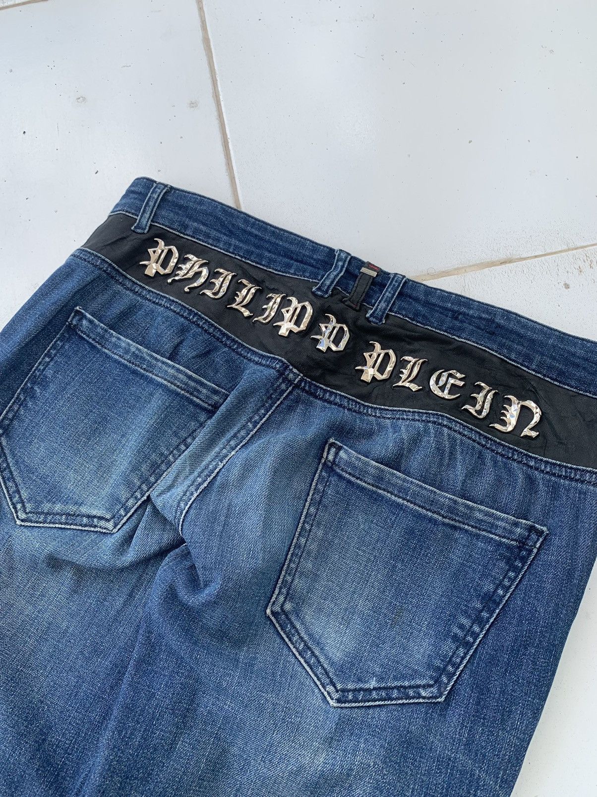 Philipp Plein Denim pants philipp plein bikers Size US 32 / EU 48 - 11 Thumbnail