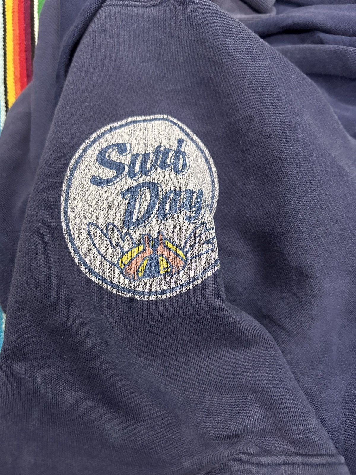 Sun Surf 💥Surf Style💥 vintage surf day nice blue faded hoodies 💥 Size US M / EU 48-50 / 2 - 12 Thumbnail