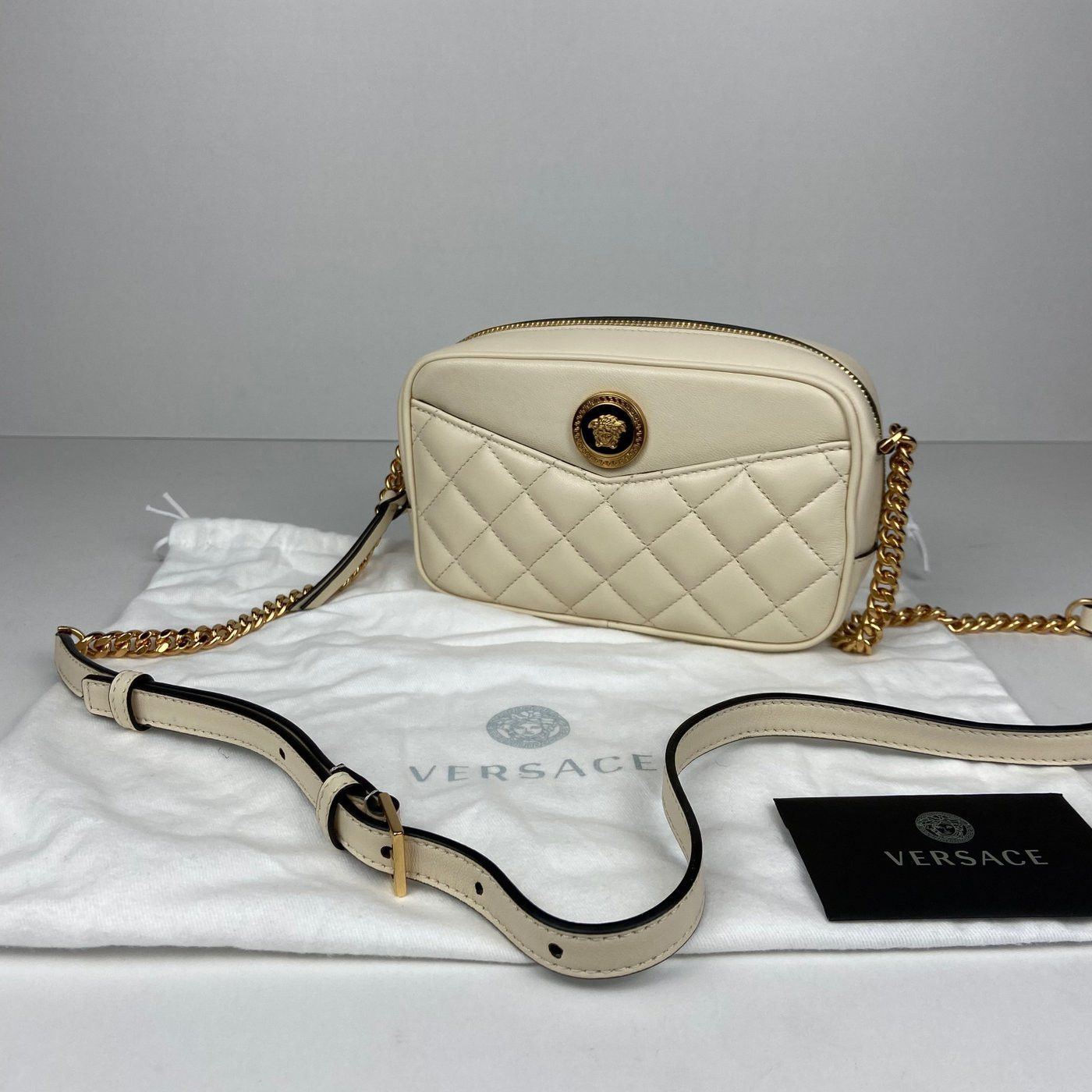 Versace VERSACE Quilted Shoulder Bag Size ONE SIZE - 22 Thumbnail