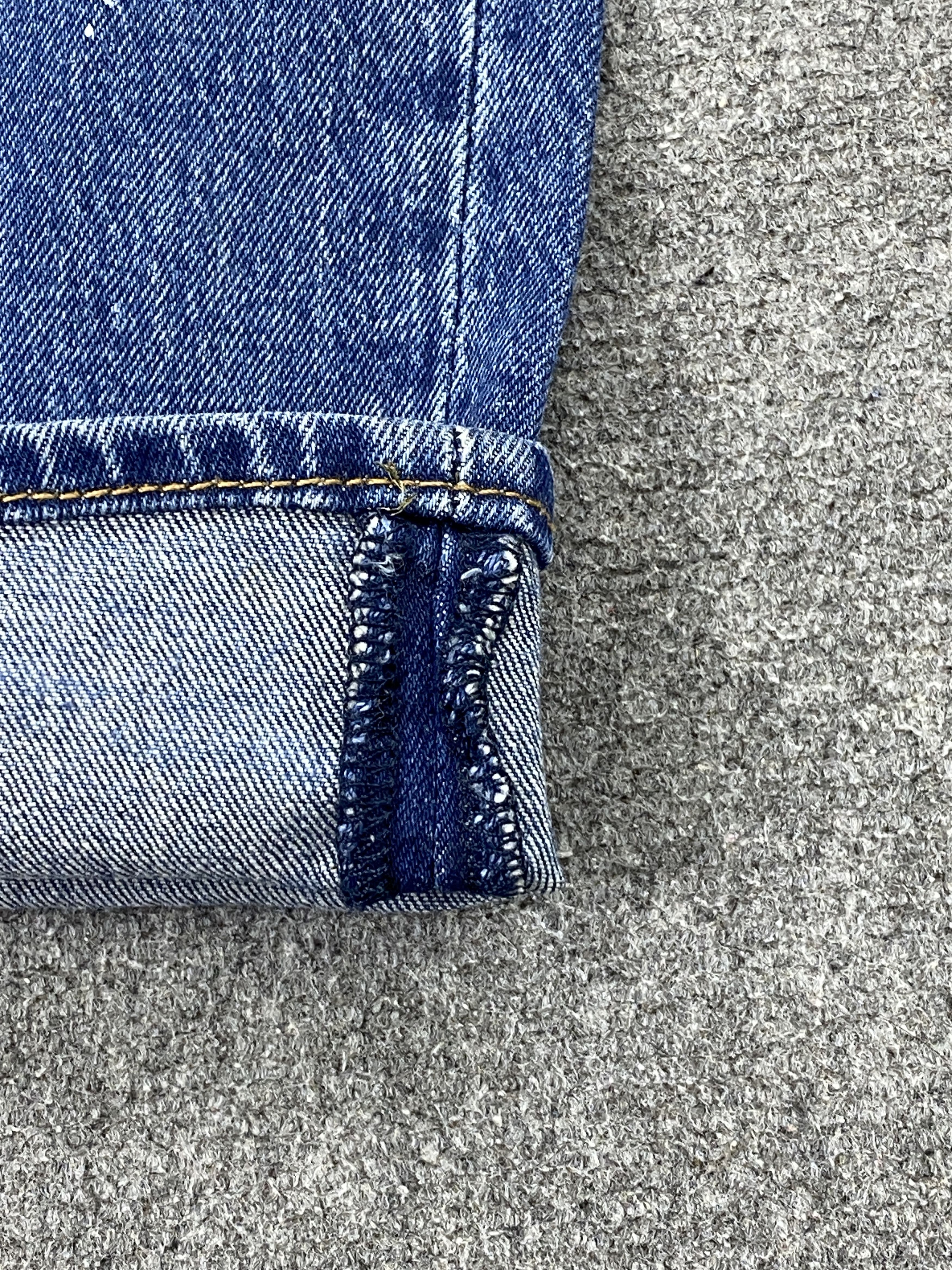 Levi's Vintage Levis 501 Blue Jeans DP2322 Size US 29 - 11 Thumbnail