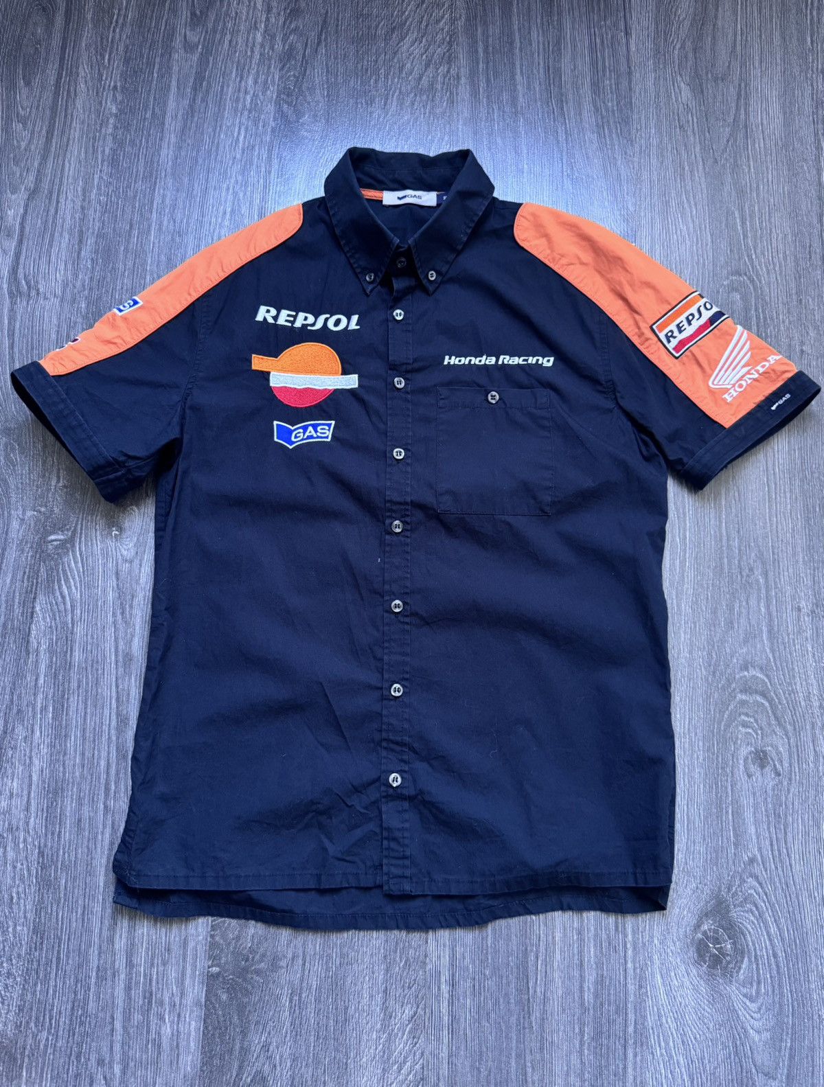 Honda 00s Vintage Honda Racing Shirt Size US S / EU 44-46 / 1 - 2 Thumbnail