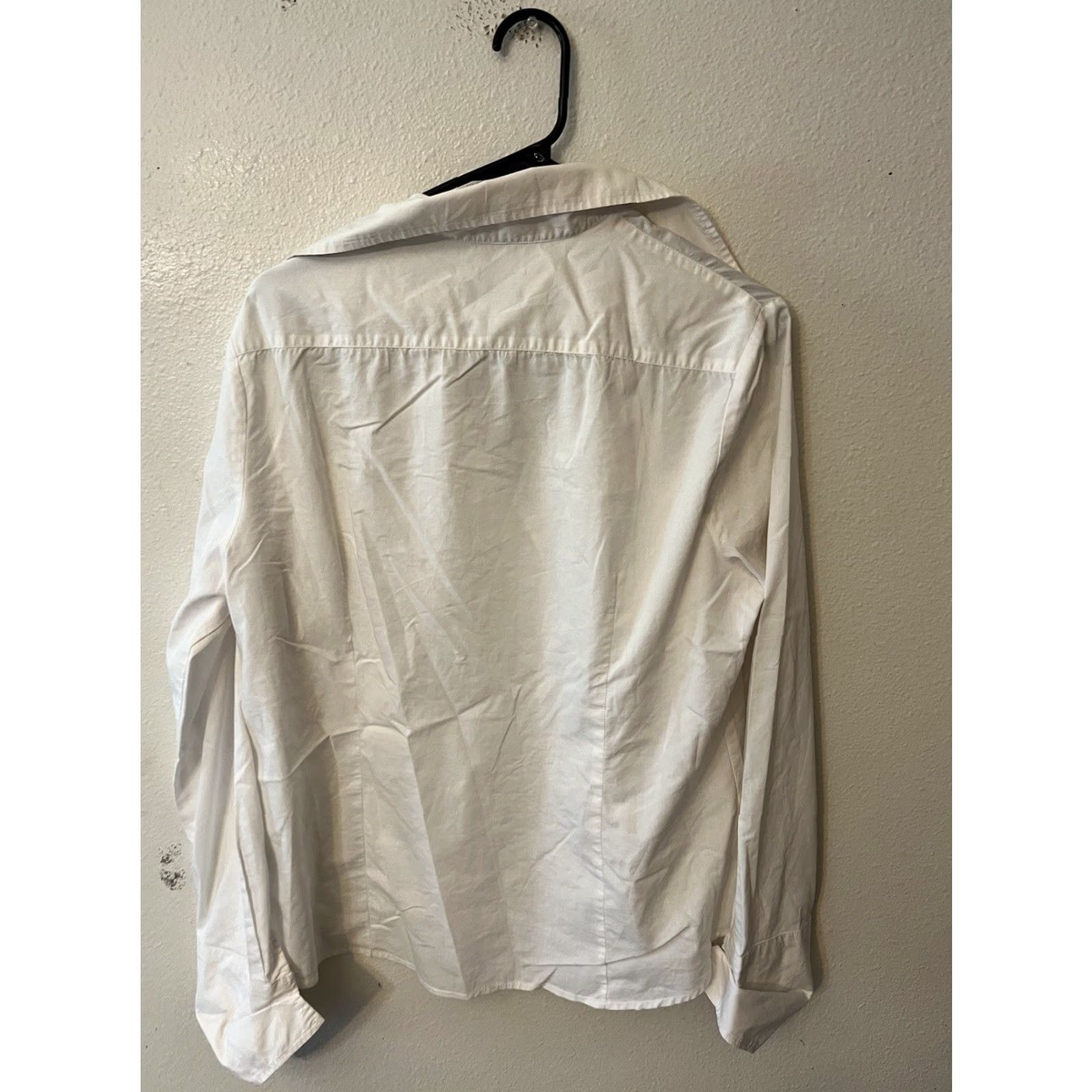 Vintage VINTAGE Bogari Women's Button-Up Shirt XL Long Sleeve White Cotton Blouse Size XL / US 12-14 / IT 48-50 - 3 Thumbnail