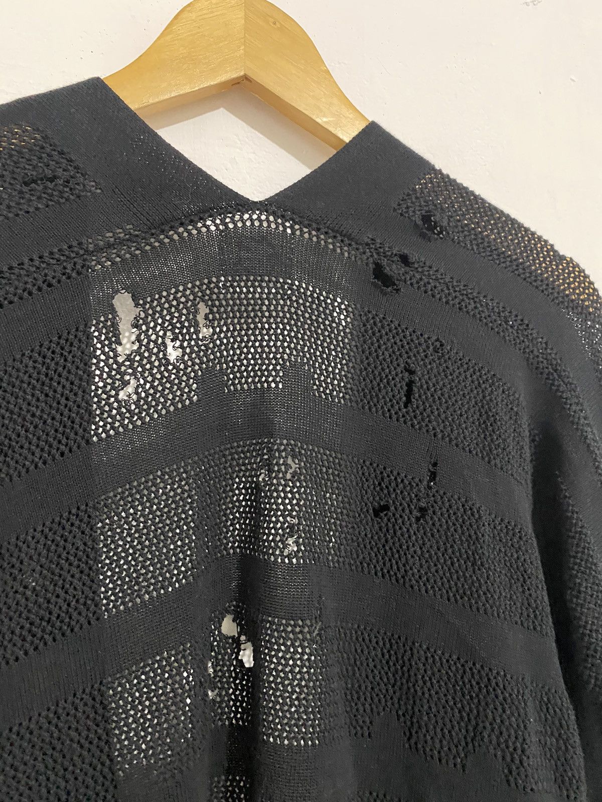 Issey Miyake × Japanese Brand × Tsumori Chisato Tsumori Chisato By Isseymiyake Disstressed Cardigan Size US M / EU 48-50 / 2 - 6 Thumbnail