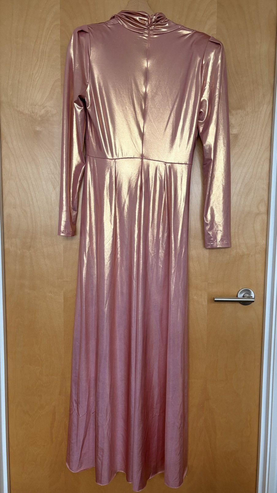 Other Aniye By Pink Metallic Pink Maci Dress Size M / US 6-8 / IT 42-44 - 6 Thumbnail