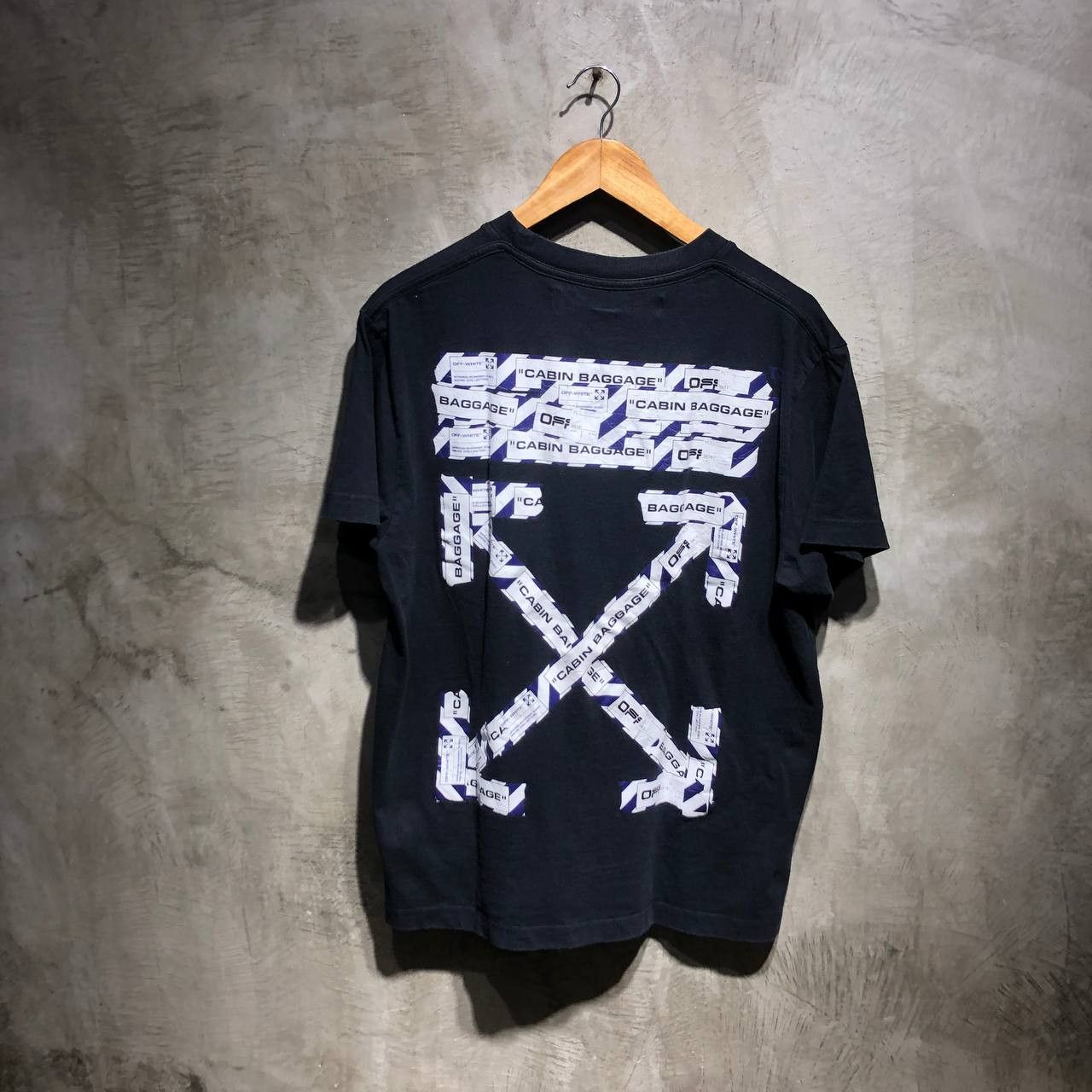 OffWhite Offwhite cabin baggage arrows tee Grailed