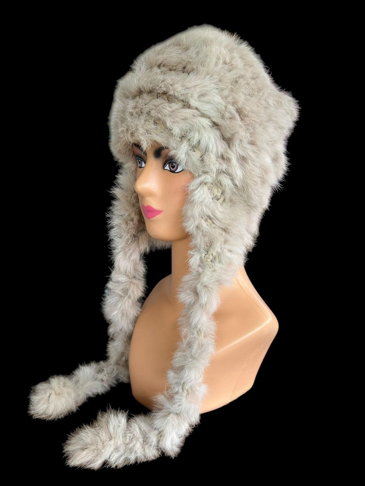 Japanese Brand × Kapital × Vintage Comme Ca Ism Fur Japanese Beanie Hats Size ONE SIZE - 4 Thumbnail
