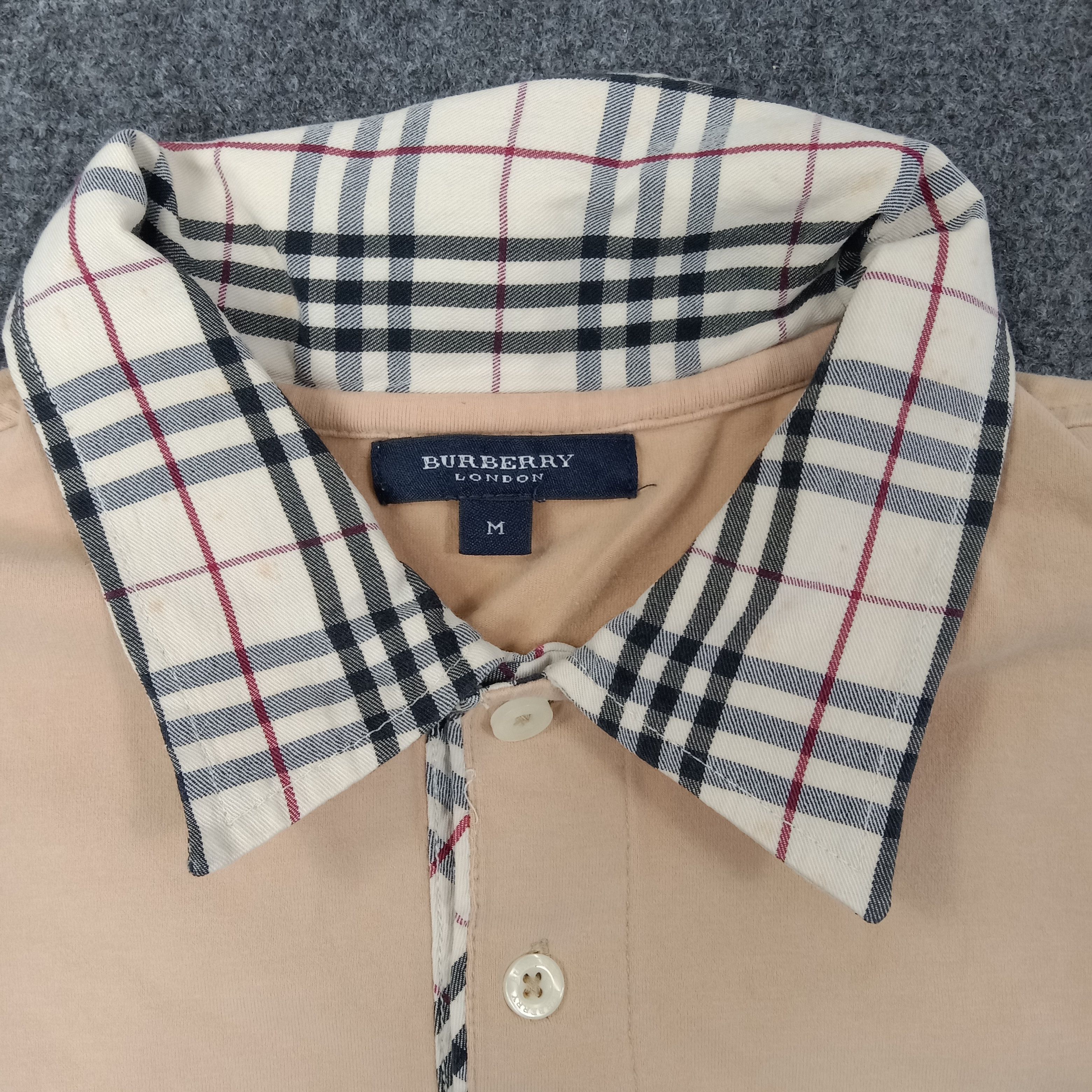 Burberry Burberry London Nova Check Designer Polos C249N9 Size US M / EU 48-50 / 2 - 3 Thumbnail