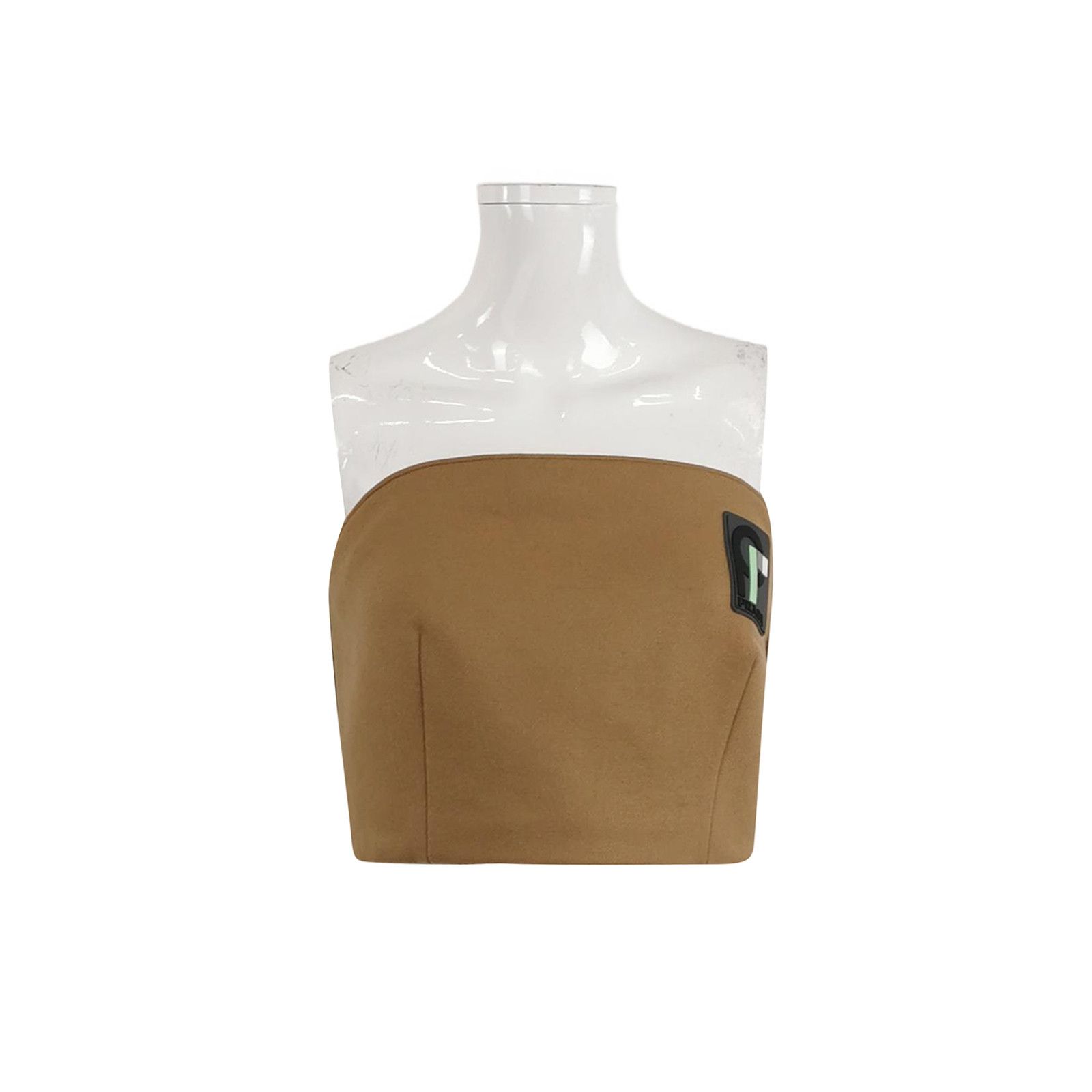 Prada Prada Logo Patch Wool Sleeveless Top Size S Size US S / EU 44-46 / 1 - 1 Thumbnail