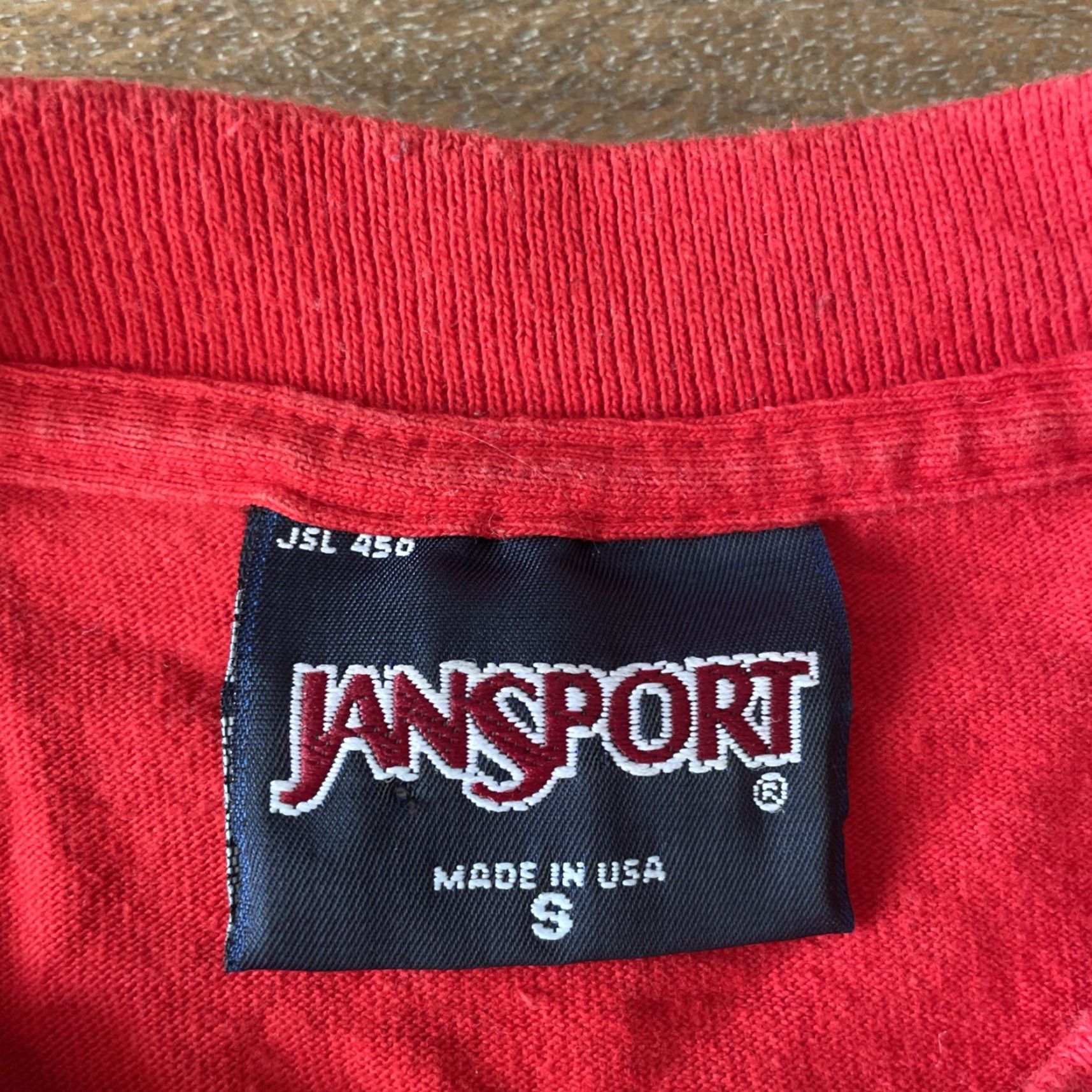 Jansport VINTAGE Jansport T-Shirt Logo Rutgers University Long Sleeve Crew Neck Red S Mens 90s USA Size US S / EU 44-46 / 1 - 3 Thumbnail