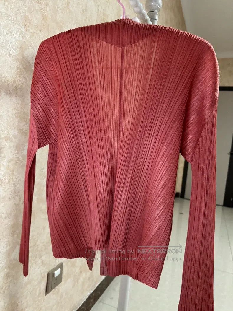 Issey Miyake Issey Miyake Pink Jacket Size L / US 10 / IT 46 - 5 Thumbnail