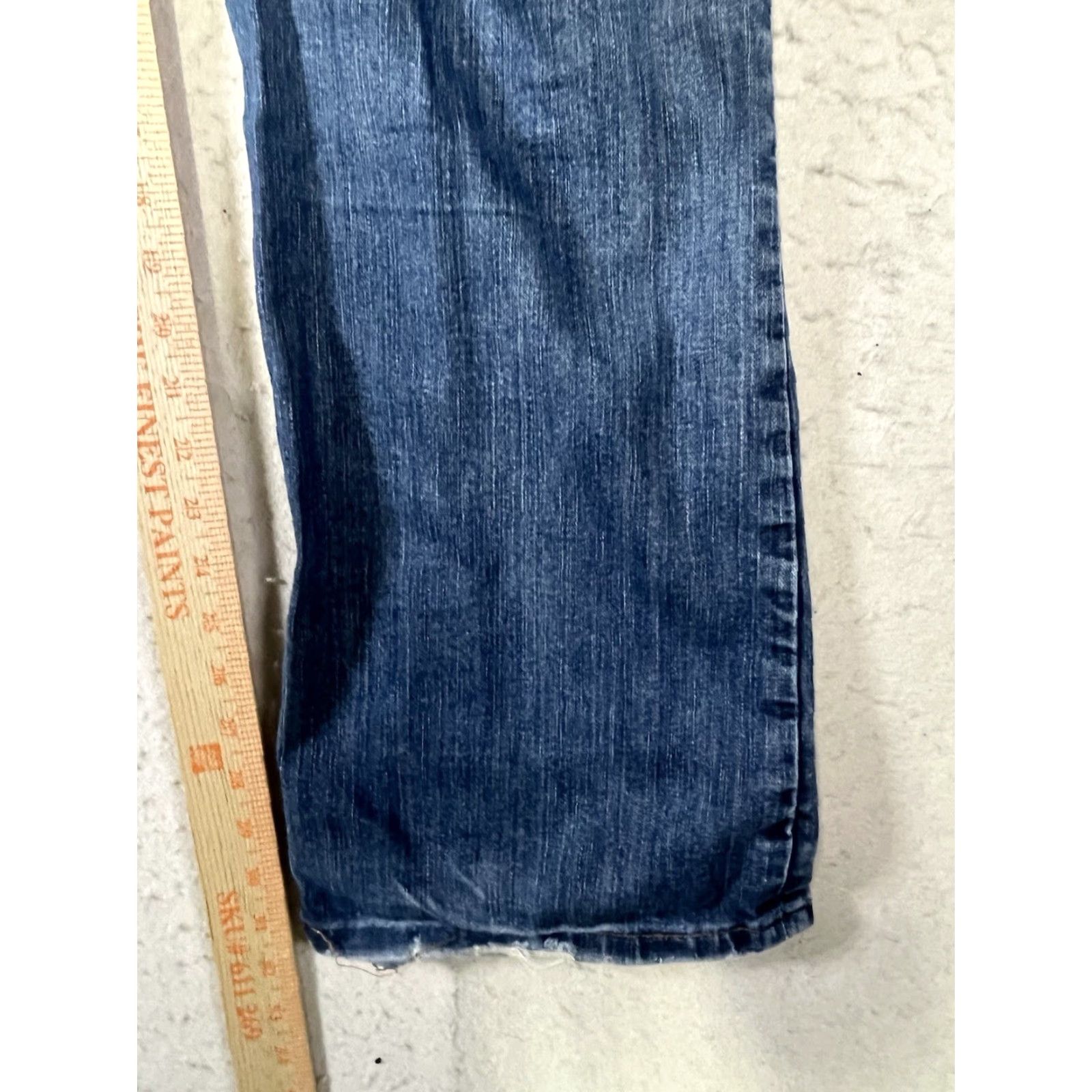 Lucky Brand Lucky Brand Jeans Men's Blue Denim Straight 34x32 Stretch 5-Pocket Distressed N/A Size US 34 / EU 50 - 5 Thumbnail