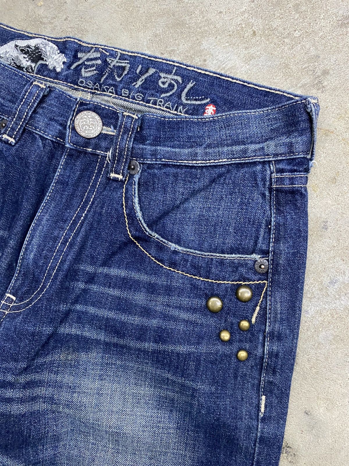 If Six Was Nine × Le Grande Bleu (L.G.B.) 💥bindding offer💥 japan grunge bigtrain jeans pant Size US 29 - 4 Thumbnail