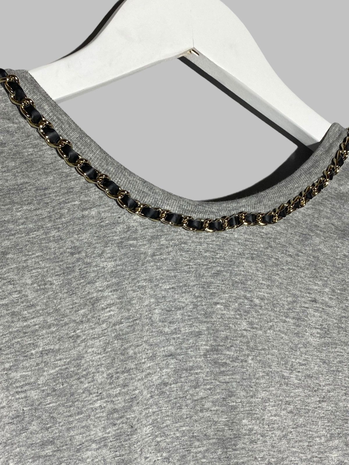 Dolce & Gabbana Dolce&Gabbana Chain Neck Embellished Sleeveless Top Size M / US 6-8 / IT 42-44 - 9 Thumbnail