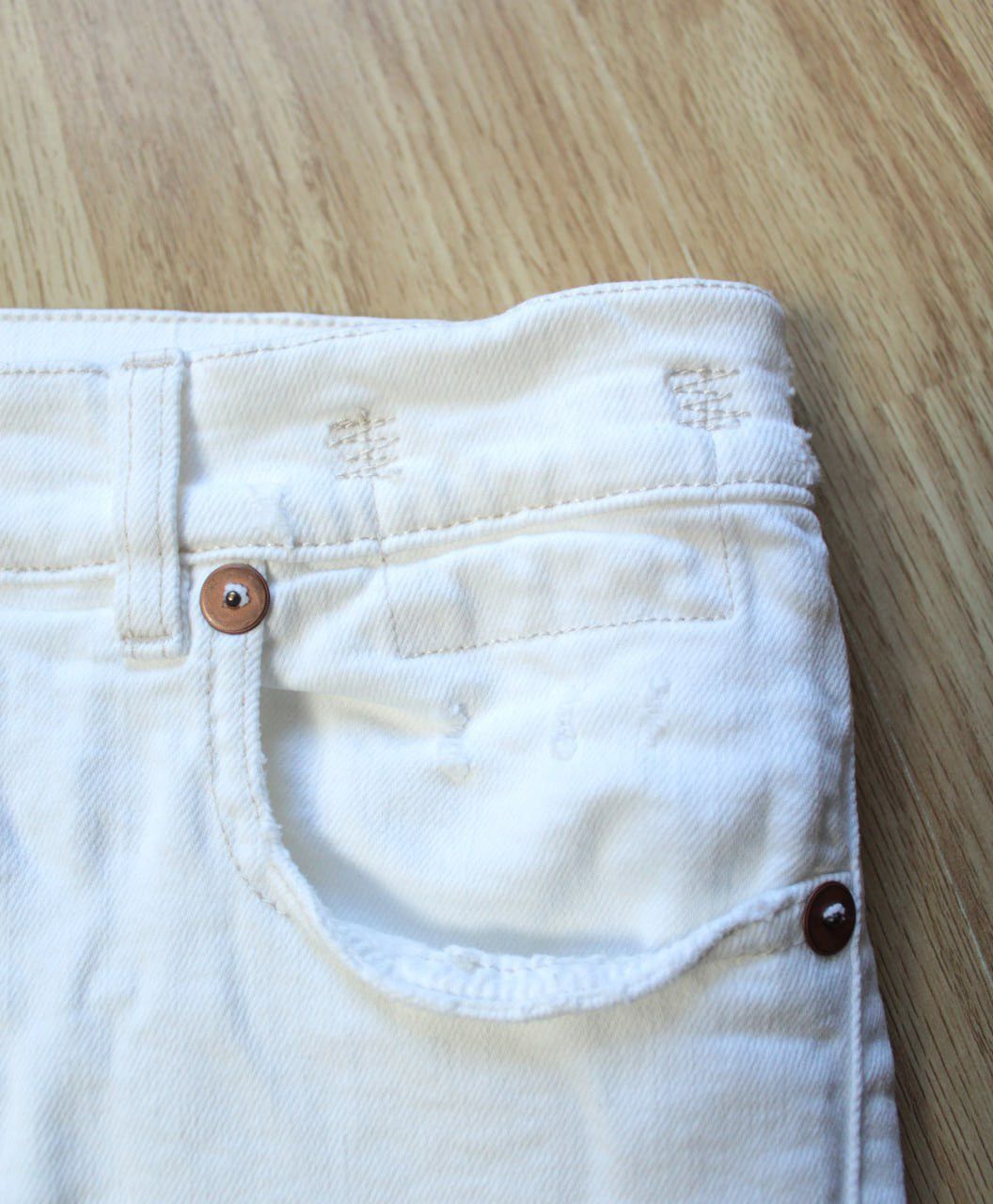R13 🔥 R13 SS25 Romeo Jean Aerin White Stretch Denim Pants Jeans Size 28" / US 6 / IT 42 - 6 Thumbnail