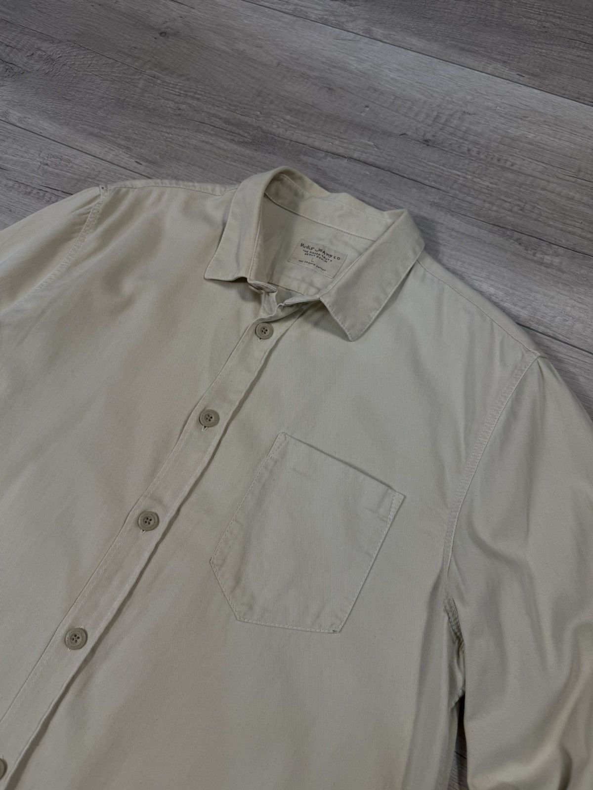 Nudie Jeans Nudie Thick Cotton Shirt Size US L / EU 52-54 / 3 - 2 Thumbnail