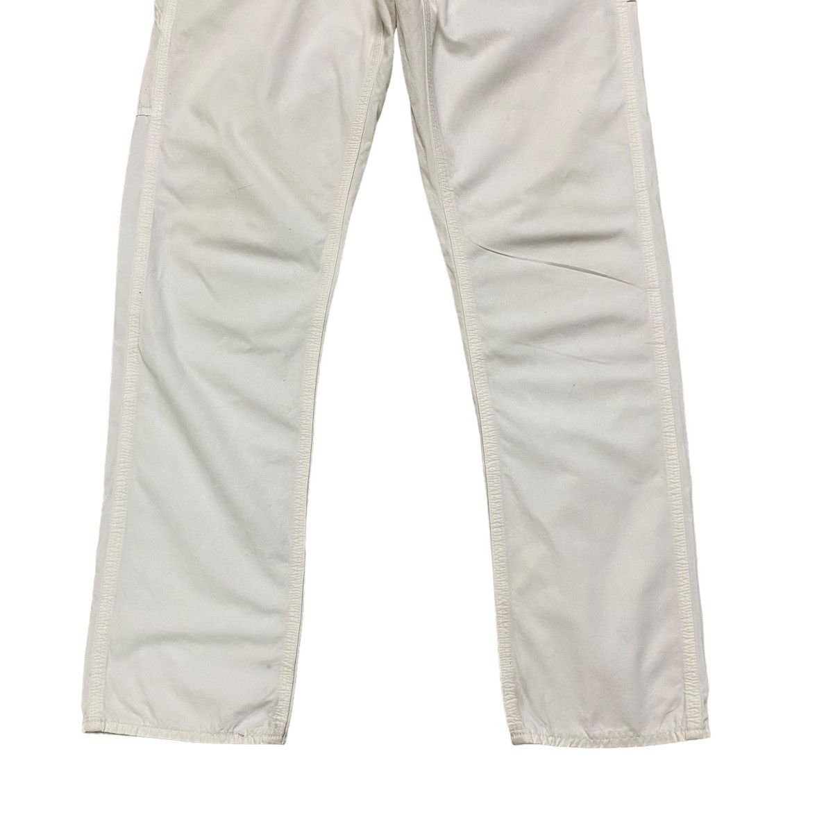 Orslow Orslow White Carpenter Pants Size US 29 - 6 Thumbnail
