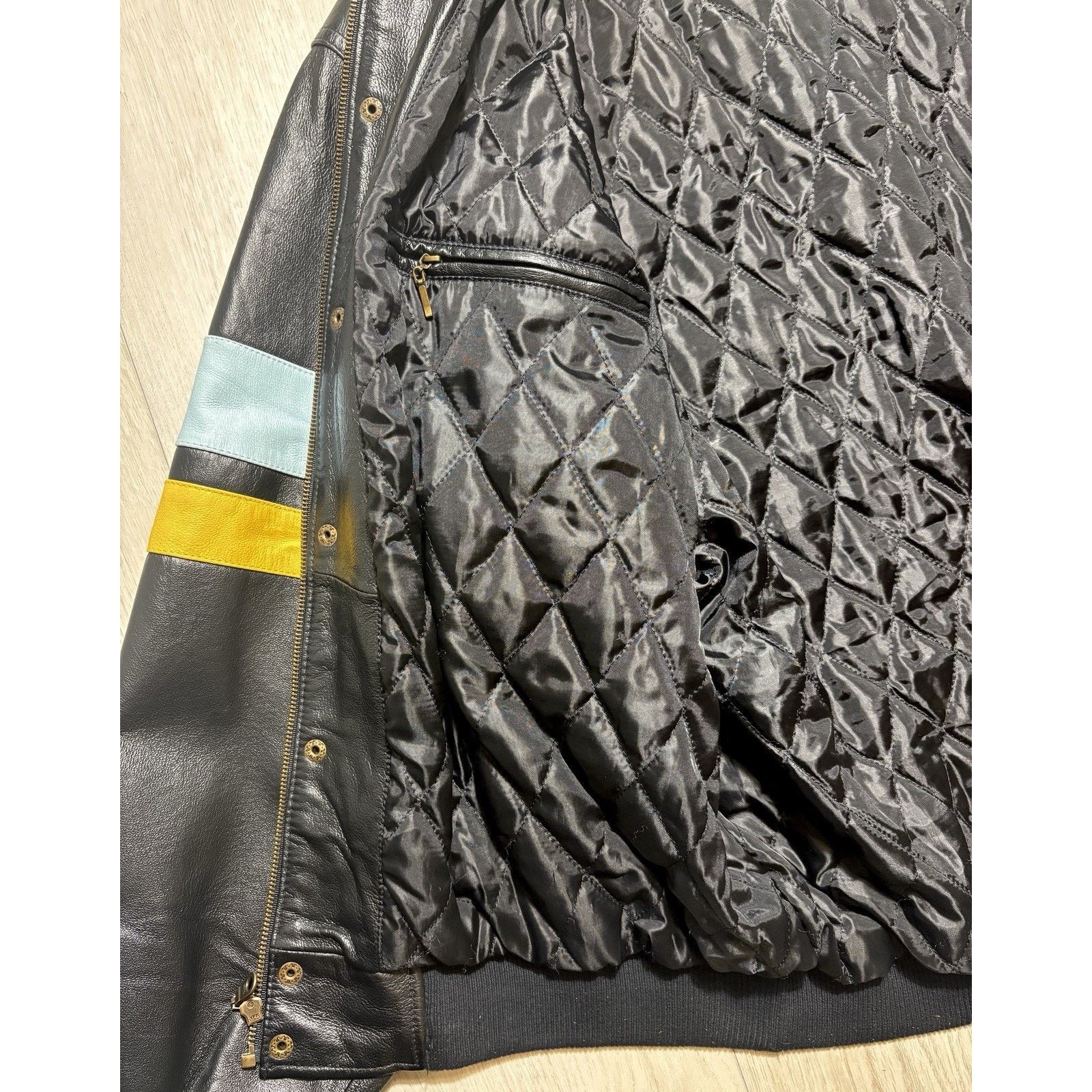 Other Big Daddy Leather Varsity Jacket Oversized Y2K Men’s 3XL Size US XXL / EU 58 / 5 - 15 Thumbnail