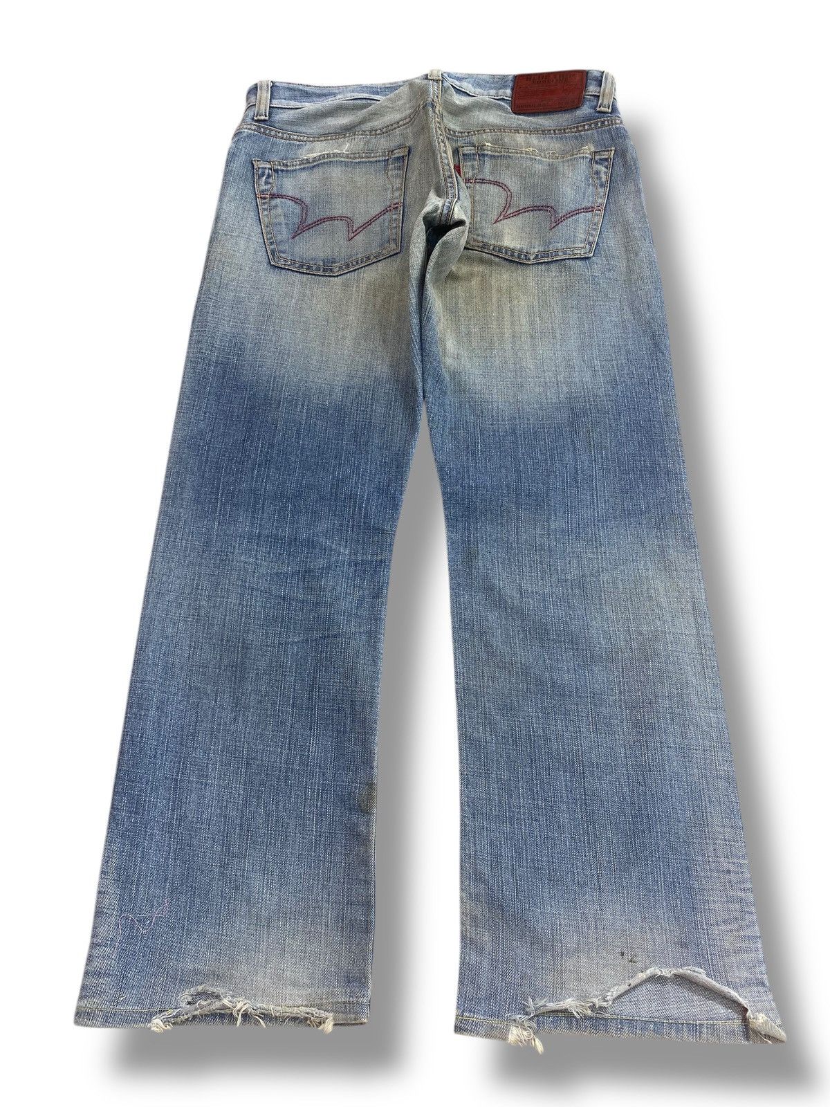 Edwin Edwin Faded Mud Wash Style Flare Jeans Size US 34 / EU 50 - 3 Thumbnail
