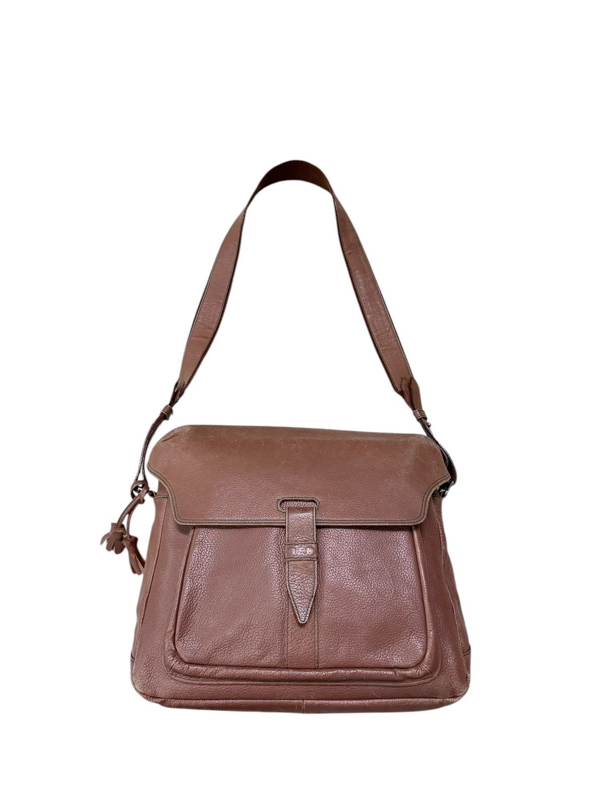 Kenzo VINTAGE KENZO PARIS LEATHER MASENGER BAG Size ONE SIZE - 1 Thumbnail