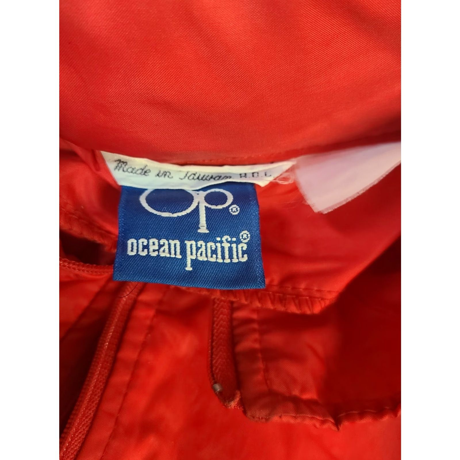 Vintage VINTAGE OP Weather Wear Jacket Mens M Red Windbreaker Zip Pockets 90s Retro Lightweight Lightweight Breathable Outdoor Size US M / EU 48-50 / 2 - 5 Thumbnail
