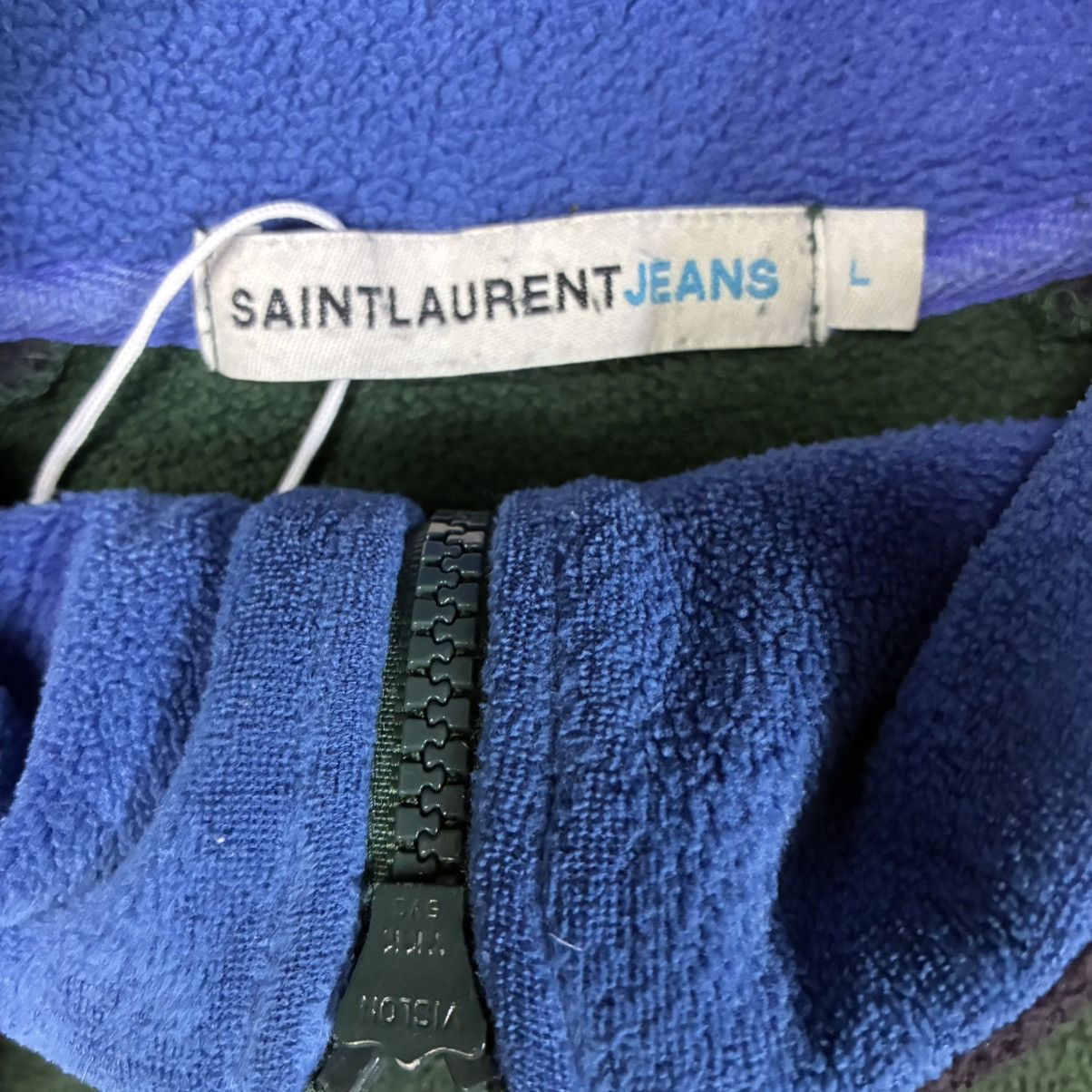 Yves Saint Laurent Mens Yves Saint Laurent Vintage Fleece Jacket Size L Size US L / EU 52-54 / 3 - 2 Thumbnail
