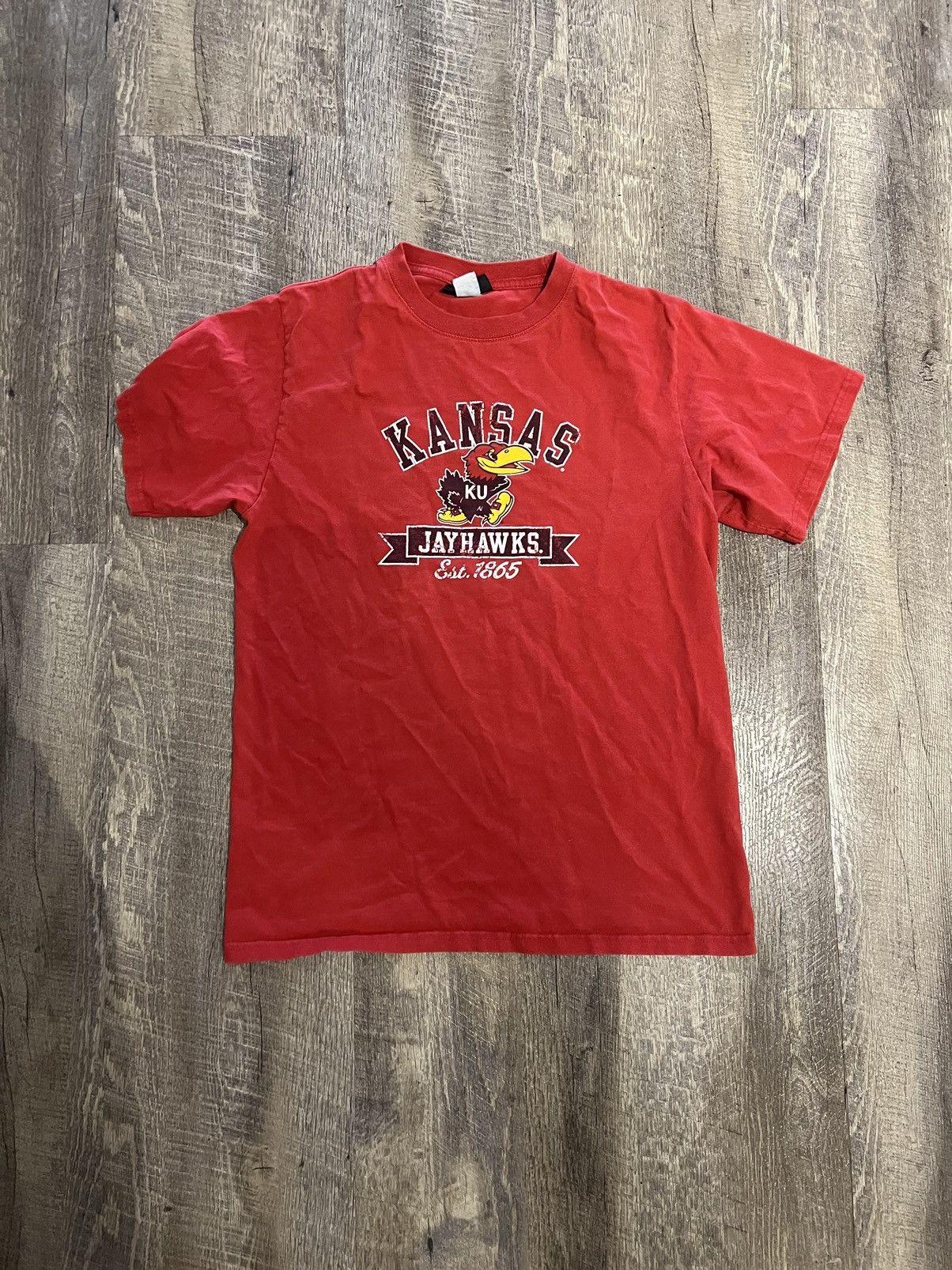 Vintage Kansas Jayhawks Tee Size US M / EU 48-50 / 2 - 1 Preview