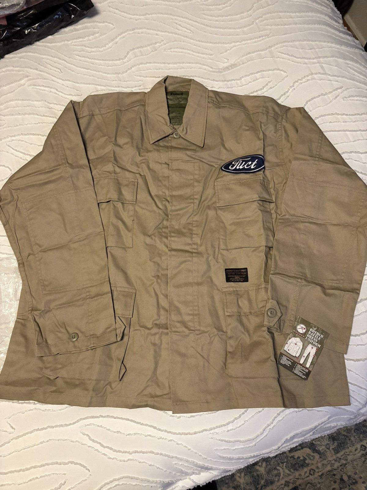 FUCT FUCT Rothco BDU Military Jacket “America Is Fuct” Size US XL / EU 56 / 4 - 1 Thumbnail
