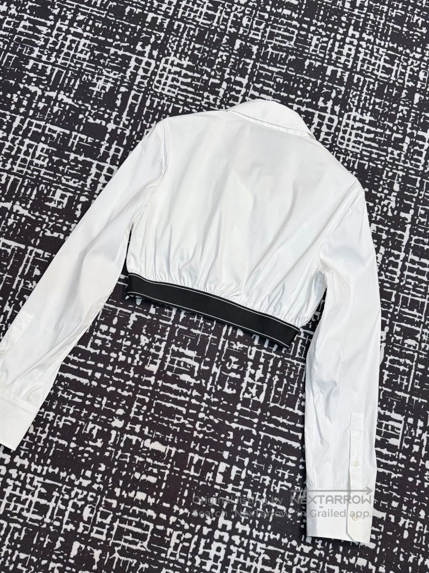 Other White Short Long-Sleeve Shirt. Size S / US 4 / IT 40 - 2 Thumbnail