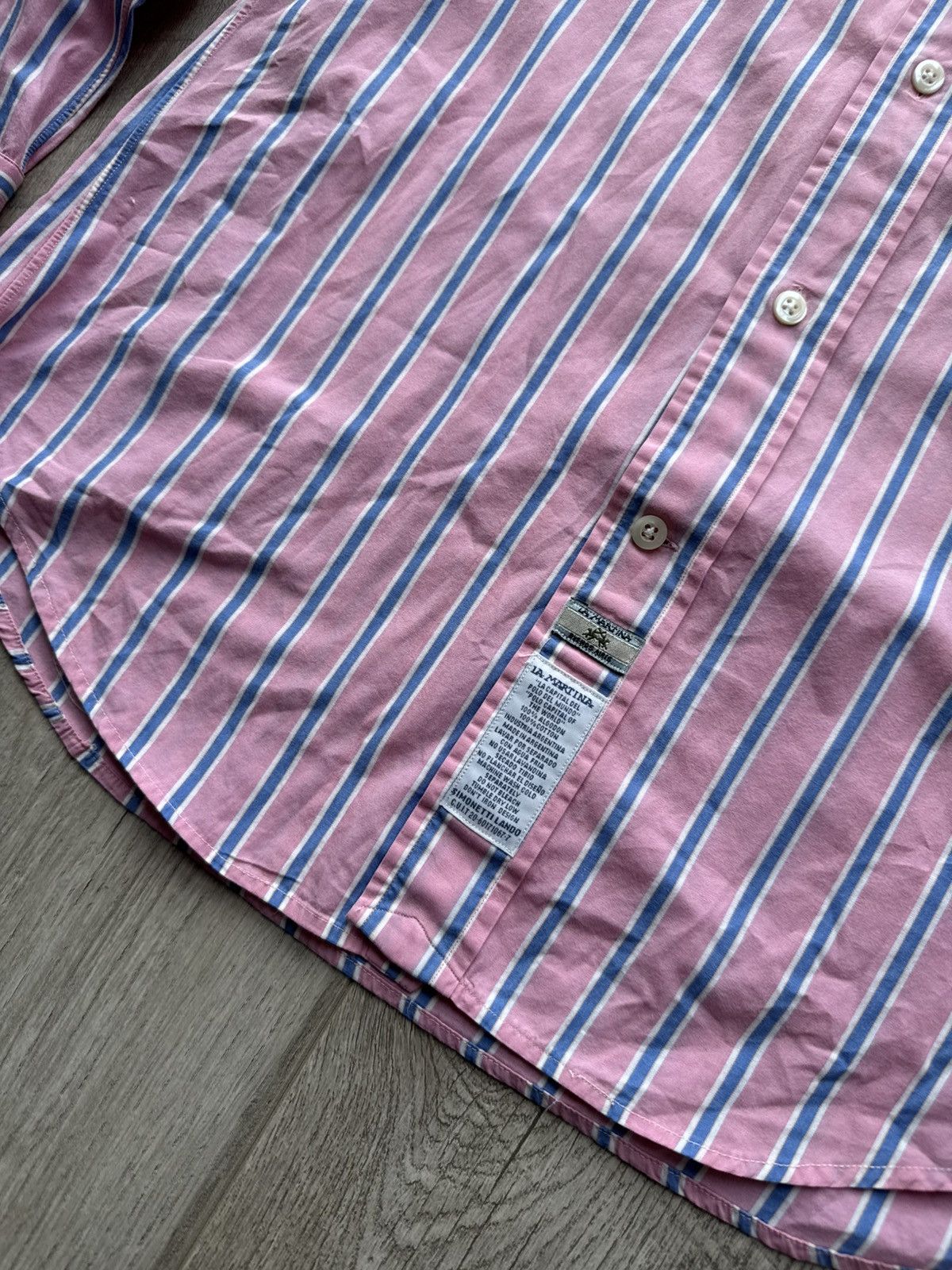 La Martina La Martina Vintage Polo Club Bridgehamton New York Y2K Shirt Size US M / EU 48-50 / 2 - 4 Thumbnail