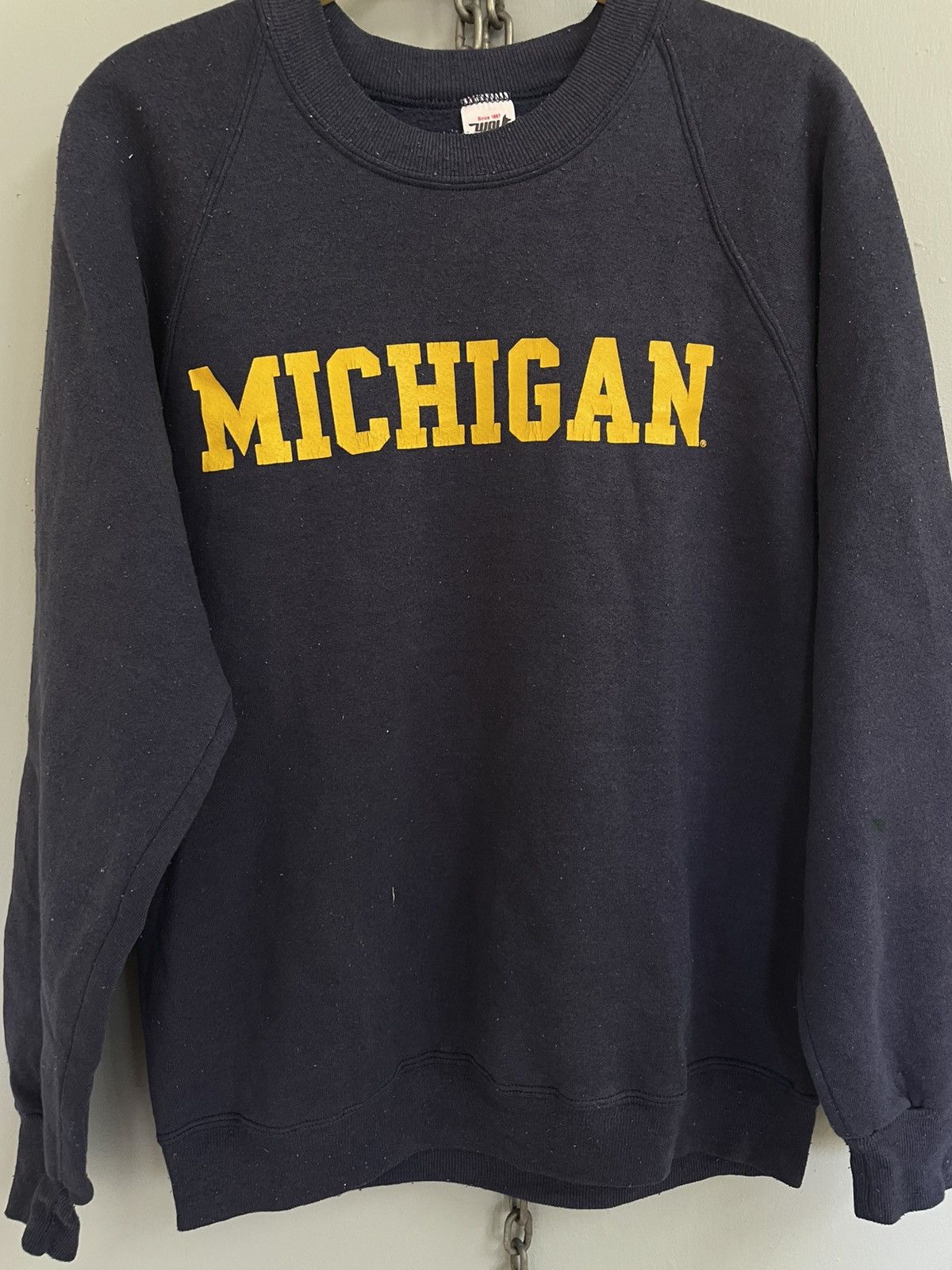 Vintage Vintage 80s Michigan sweatshirt Size US M / EU 48-50 / 2 - 3 Thumbnail