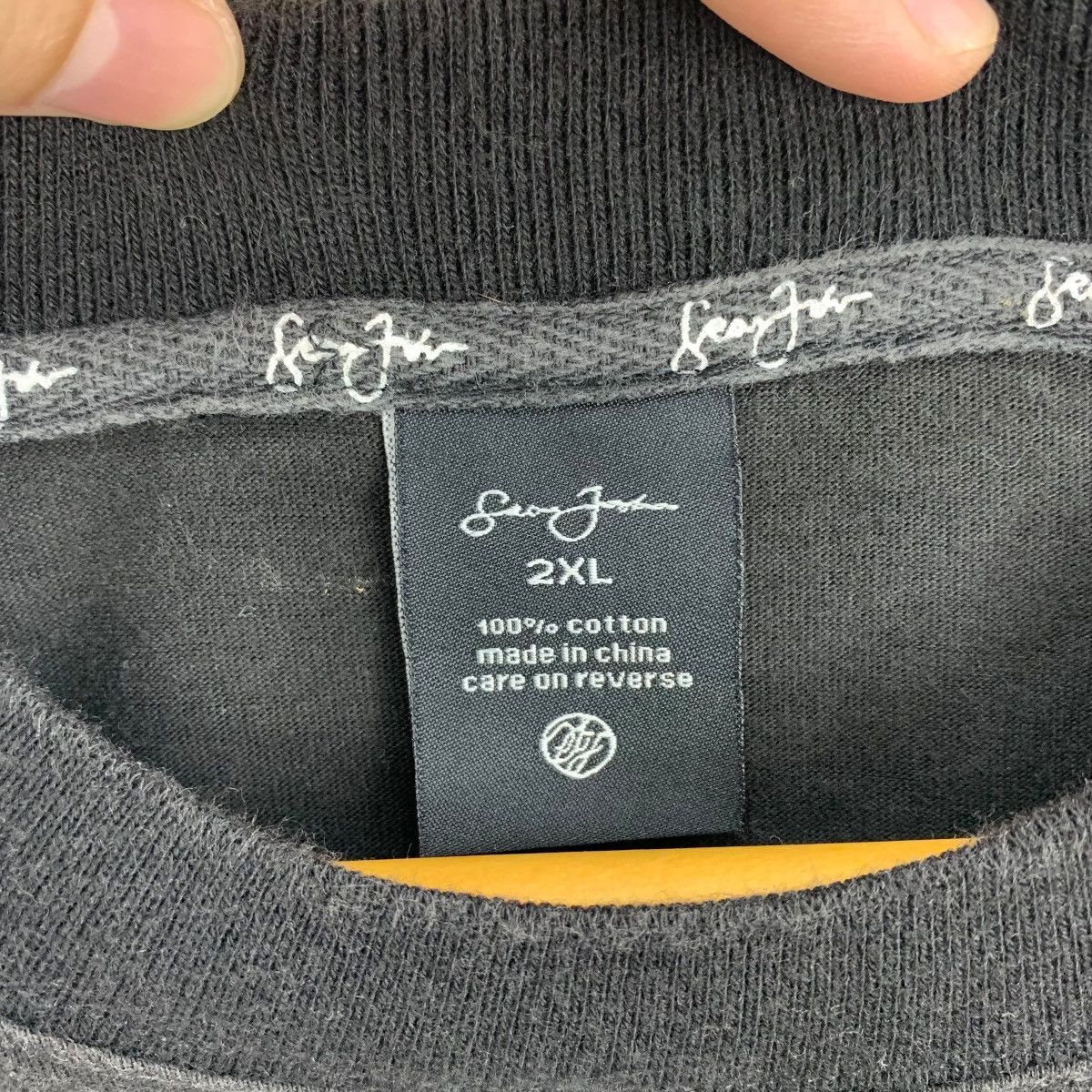Sean John × Vintage Vintage SEAN JOHN jeans collection embroidery spellout tee Size US XXL / EU 58 / 5 - 4 Thumbnail