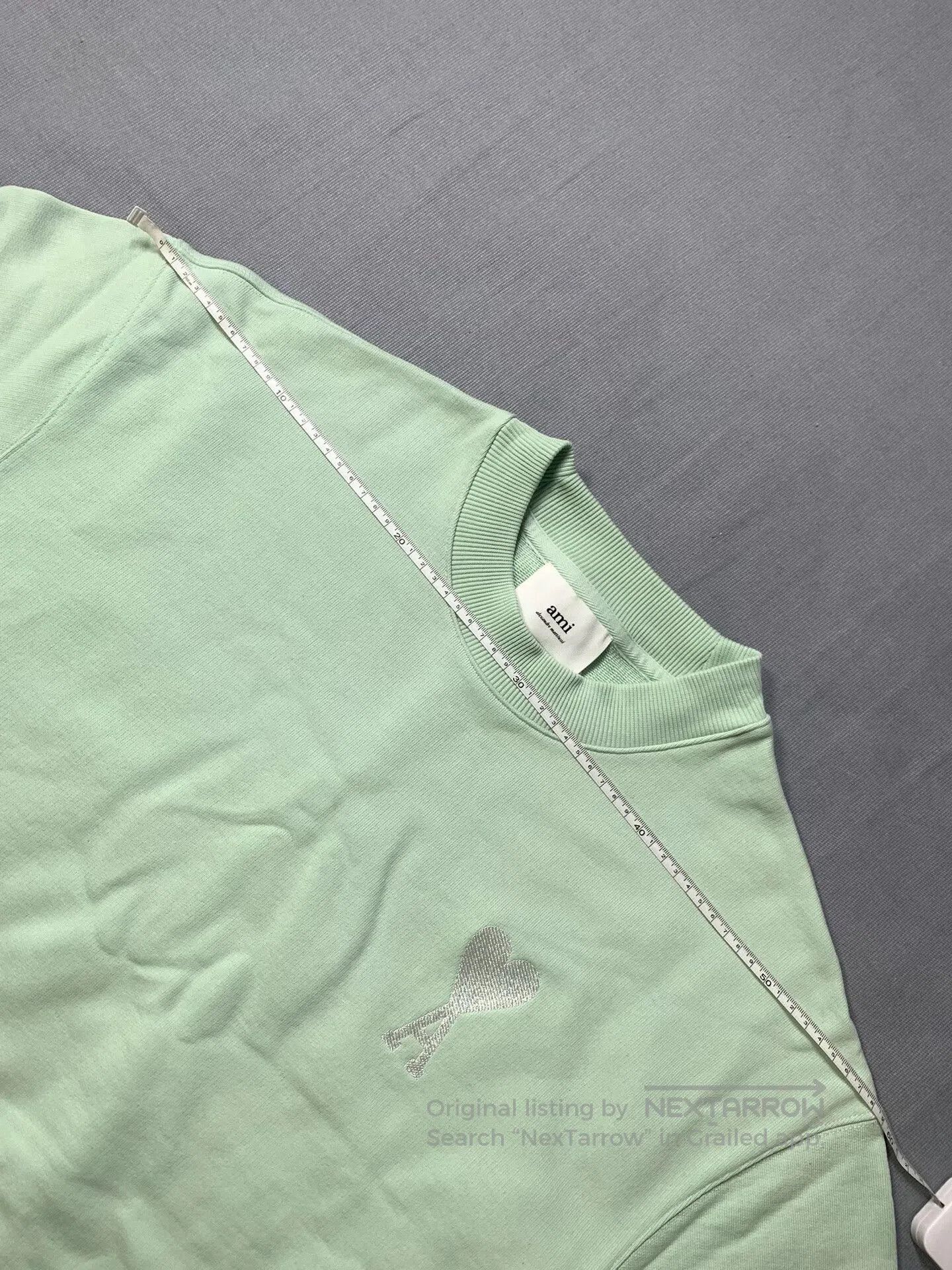 AMI Ami Paris Embroidered Heart Sweatshirt. Size M / US 6-8 / IT 42-44 - 7 Thumbnail