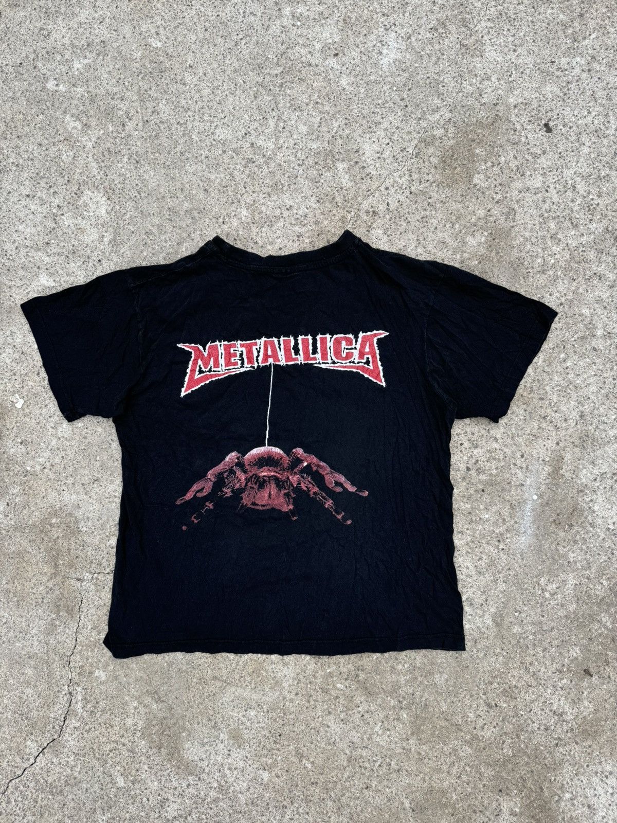 Band Tees × Metallica × Vintage RARE METALLICA Y2K VINTAGE BAND 90s TSHIRT TEE GRUNGE ROCK Size US S / EU 44-46 / 1 - 3 Thumbnail