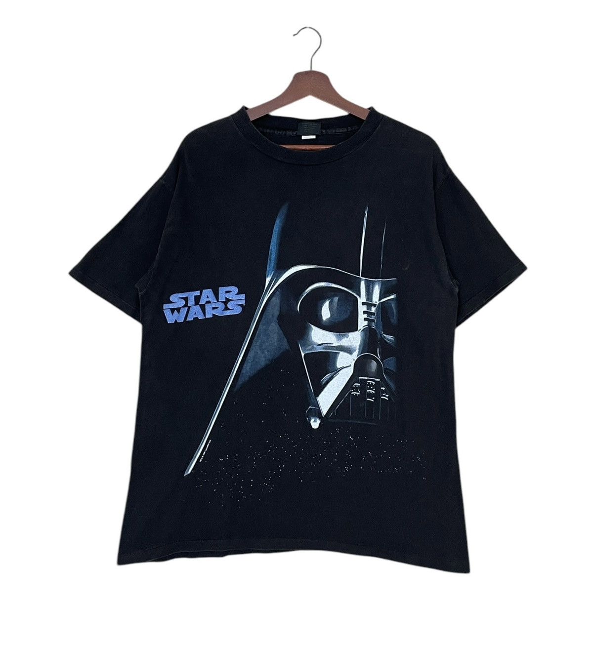 Vintage Vintage Movie Star Wars Darth Vader T-shirt 1990s Size US L / EU 52-54 / 3 - 1 Thumbnail