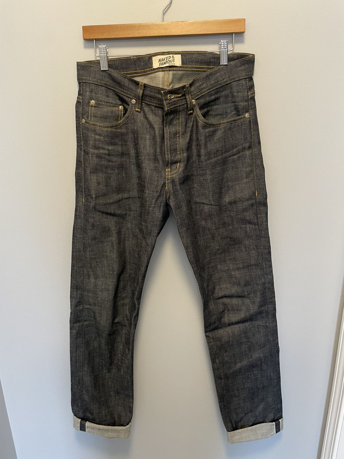 Naked & Famous Naked & Famous Weird Guy Jeans Size US 31 - 1 Thumbnail