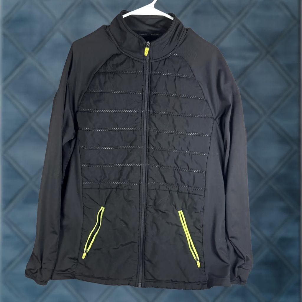 Russell Athletic Russell Athletic Track Jacket Mens L Black Full Zip Dri-Power 360 Reflective Size US L / EU 52-54 / 3 - 1 Thumbnail