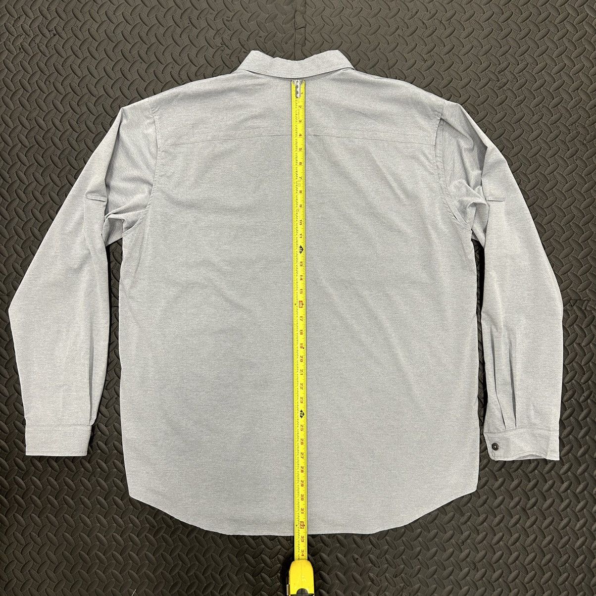 ExOfficio Exofficio Shirt Mens 2XL XXL Gray Button Up Outdoor Hiking Size US XXL / EU 58 / 5 - 16 Thumbnail