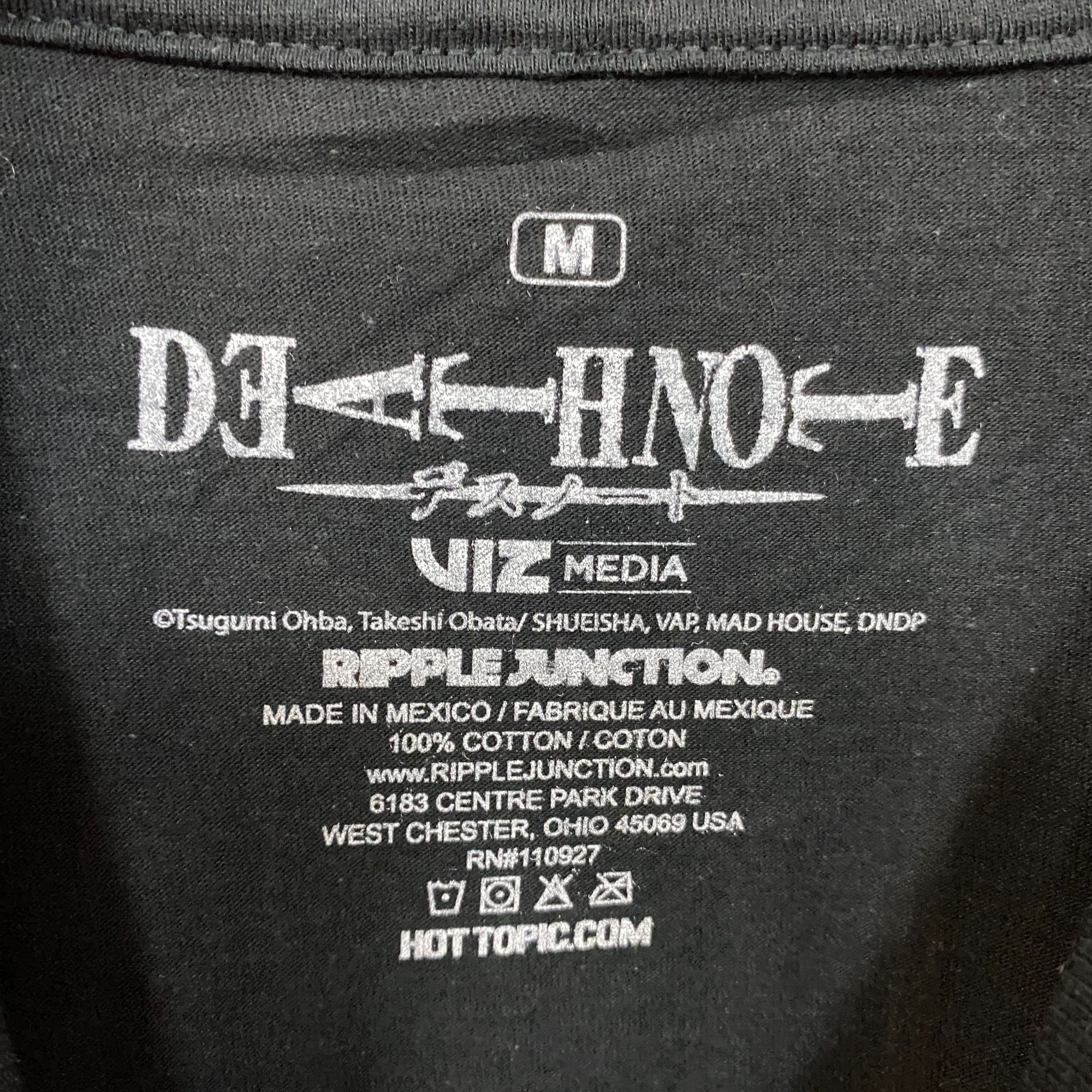 Ripple Junction Death Note Misa Amane Gothic Style Anime T-Shirt Medium Size US M / EU 48-50 / 2 - 4 Thumbnail