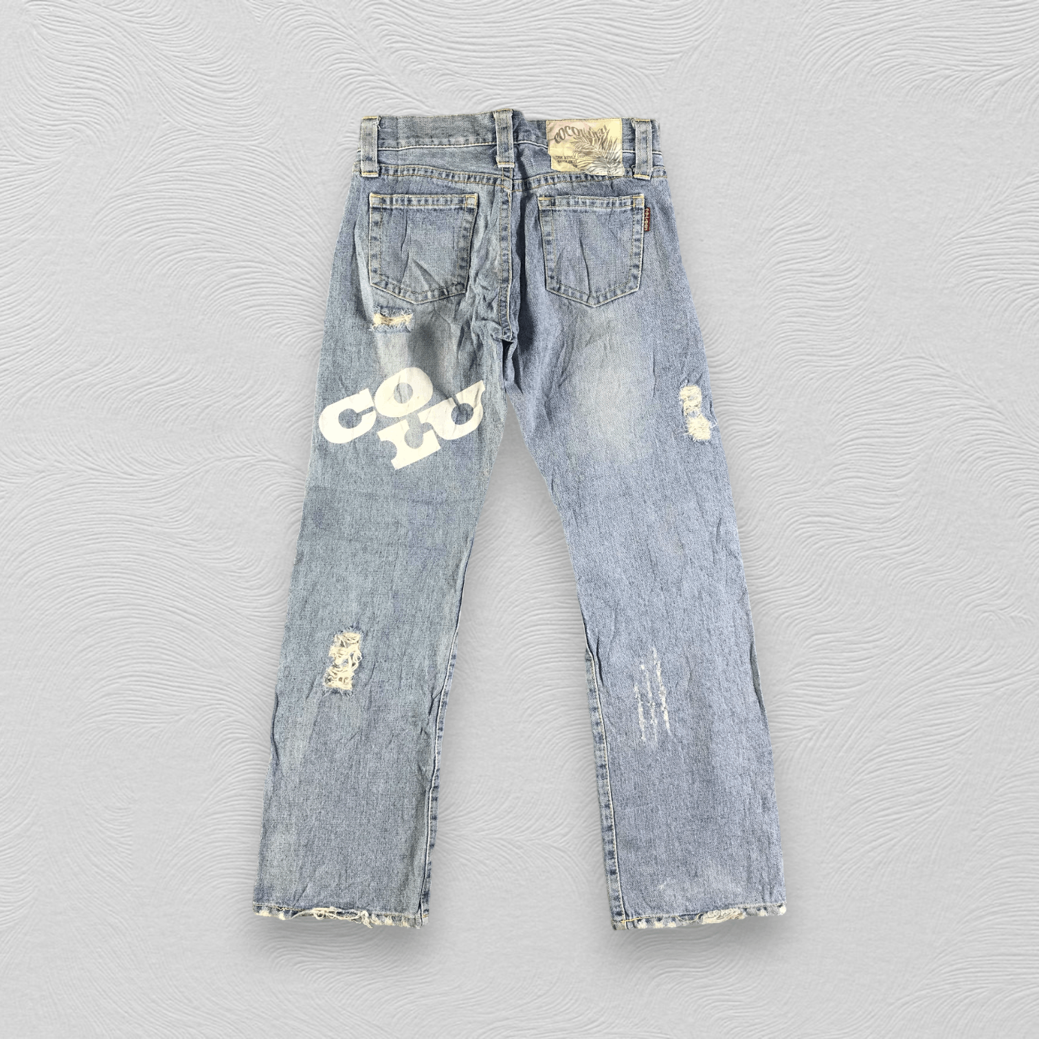 Japanese Brand Japanese Co&Lu Jeans Ripped Denim KJ3112 Size US 30 / EU 46 - 2 Thumbnail