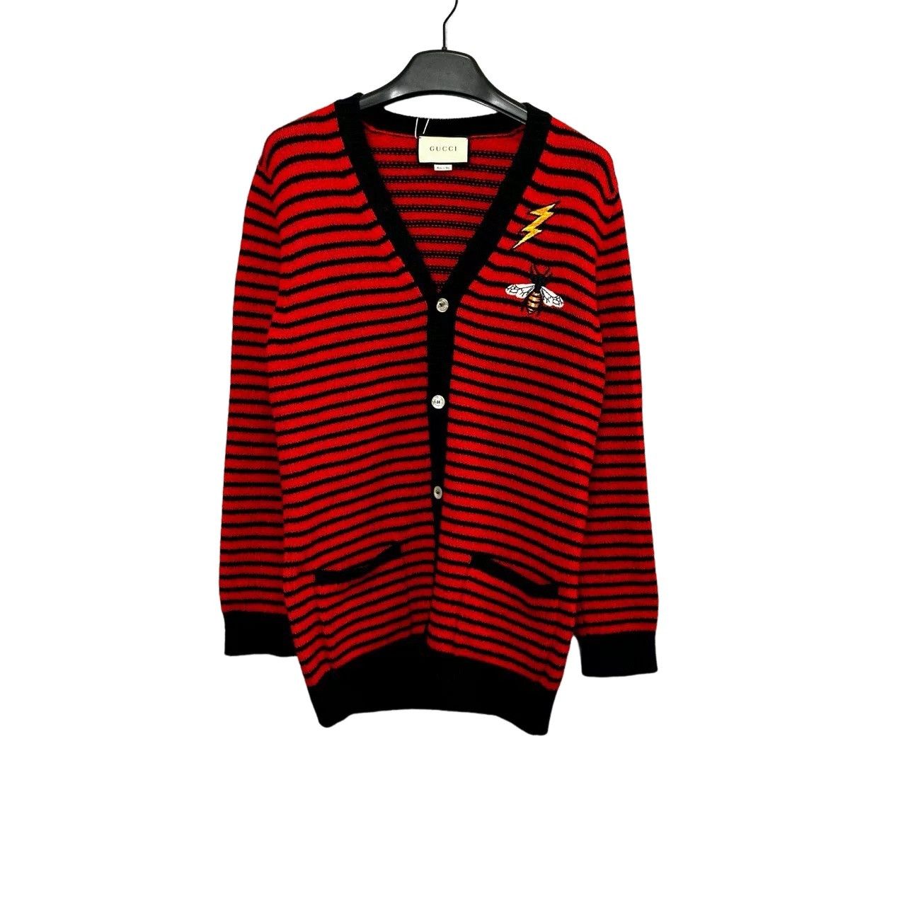 Gucci Gucci Bee Lightning Wool Cardigan XS Size US XS / EU 42 / 0 - 1 Thumbnail